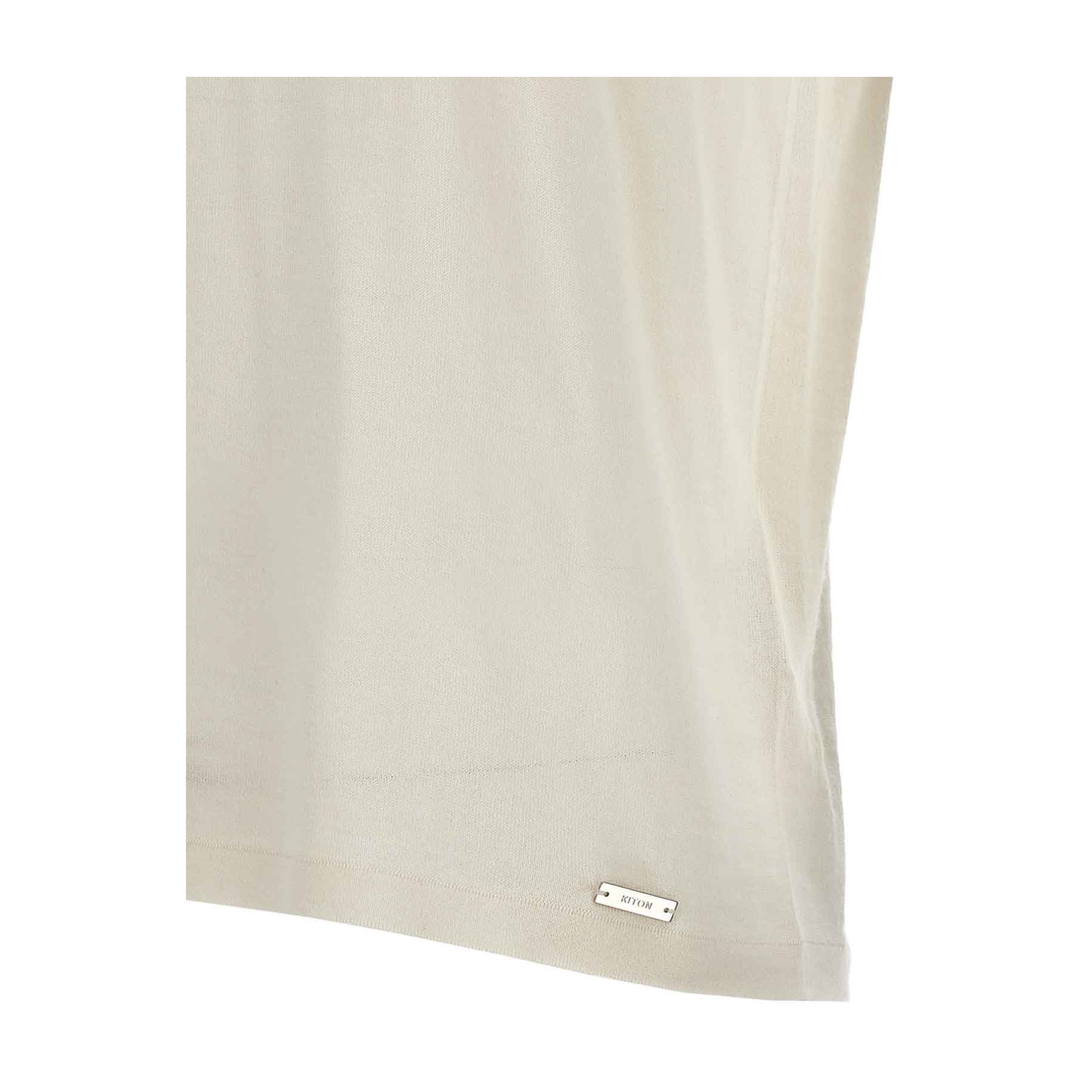 Silk Cashmere T-Shirt White