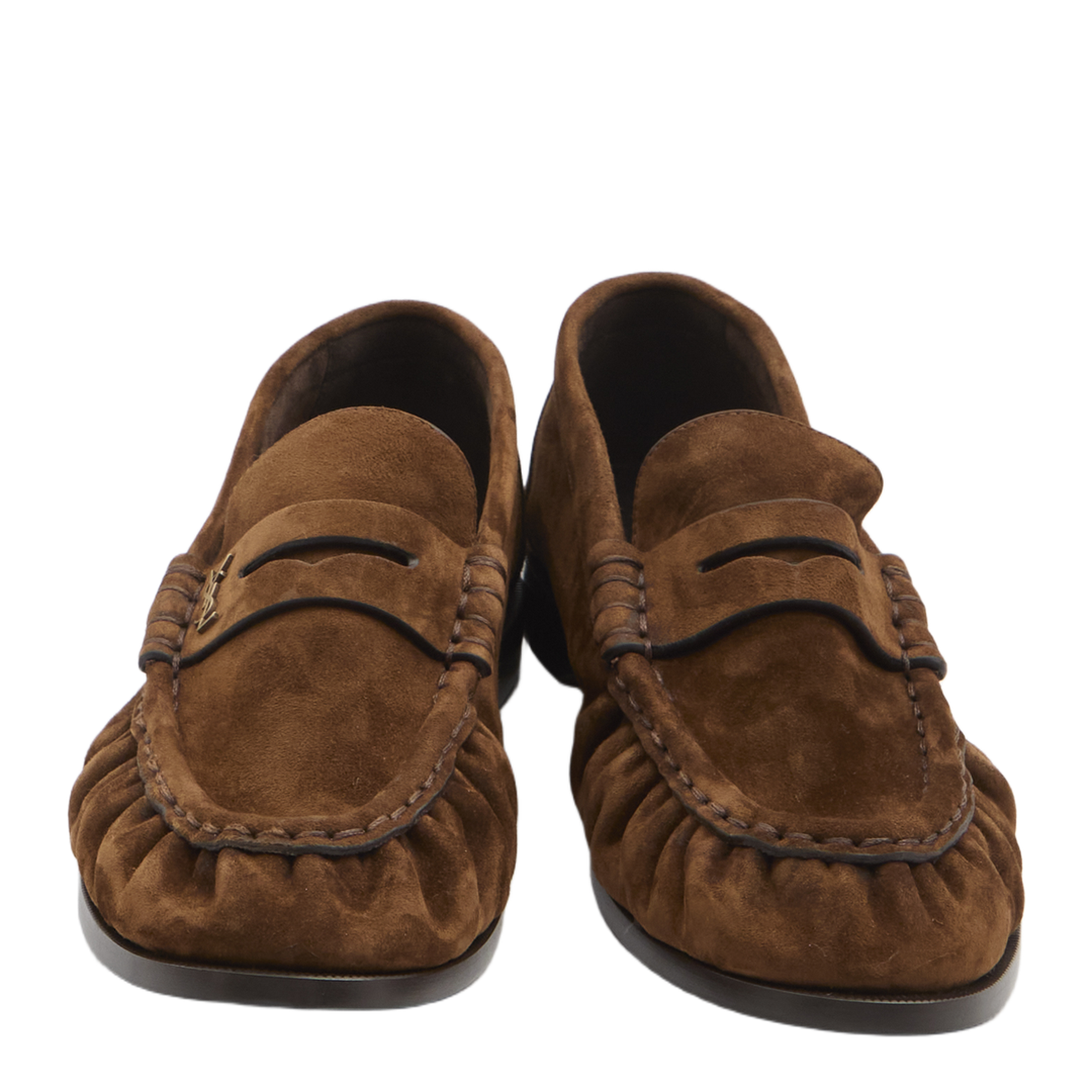 MAYFEYR - Saint Laurent - Loafer Supple In Suede In Brown - 81890827DTT2319