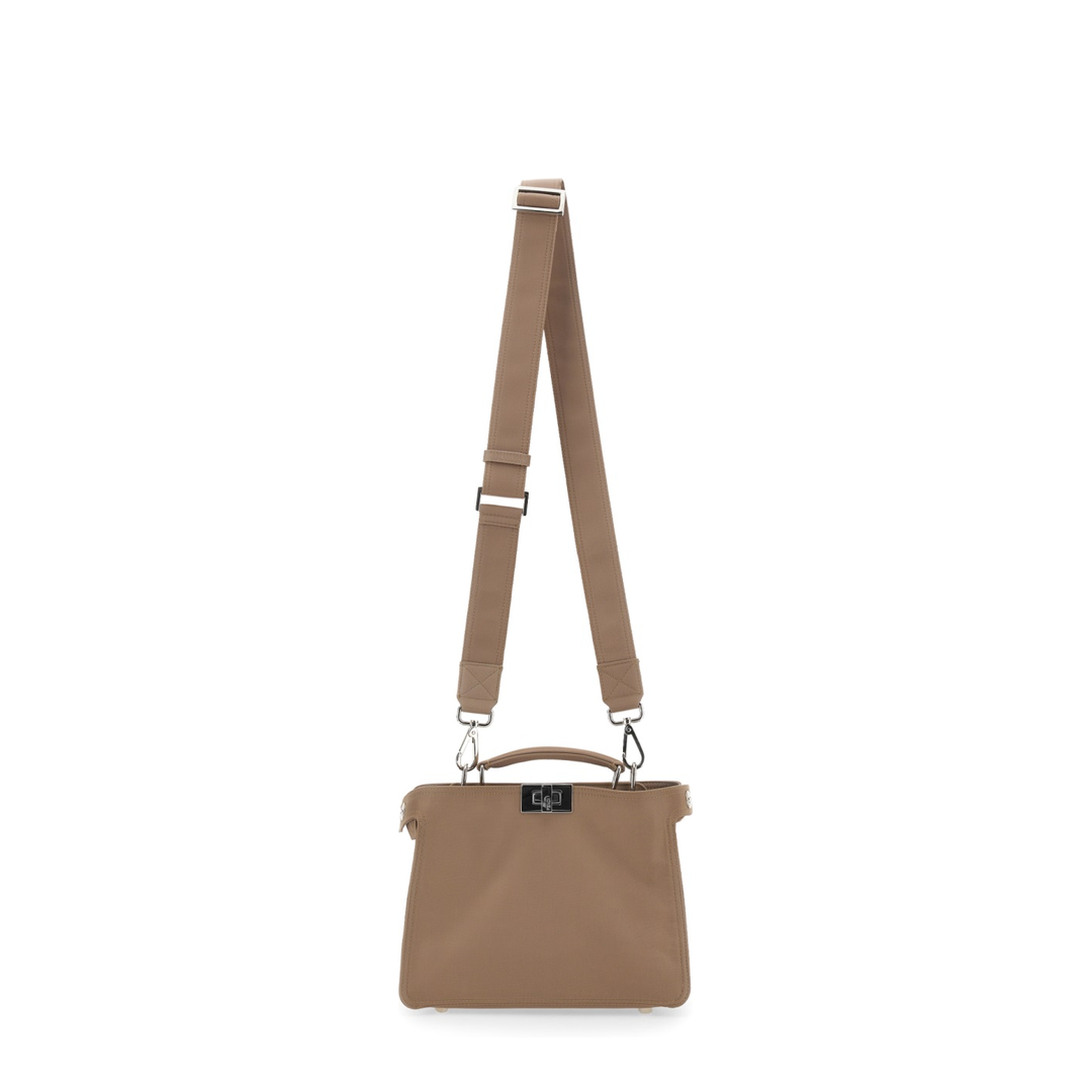 Peekaboo Mini
Brown Nylon Bag