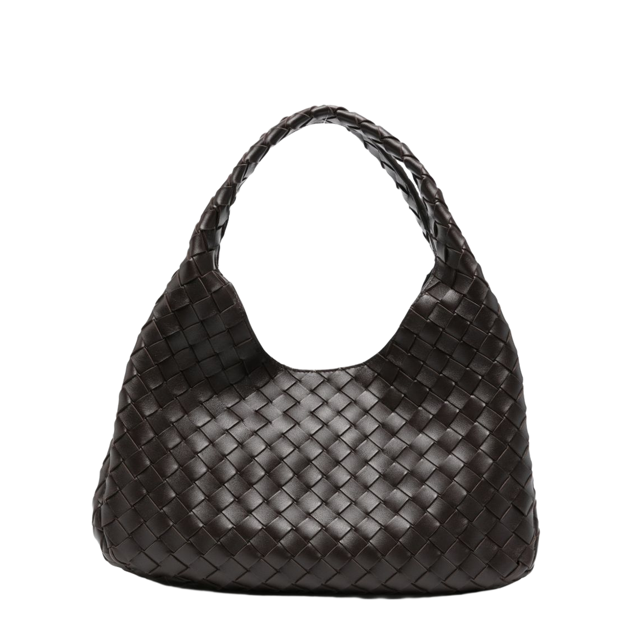 Campana Medium Lambskin Shoulder Bag - Fondant
