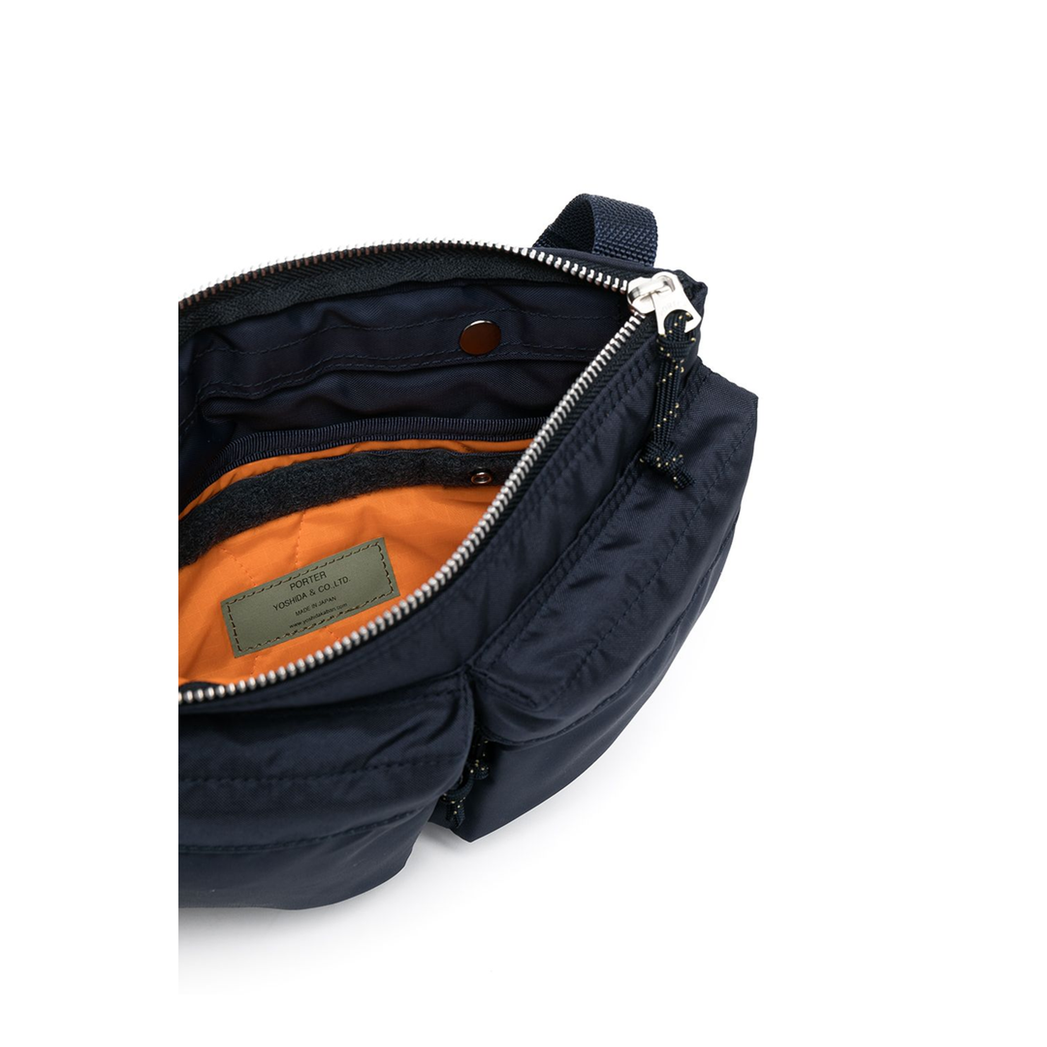 FORCE Nylon Shoulder Bag - Navy