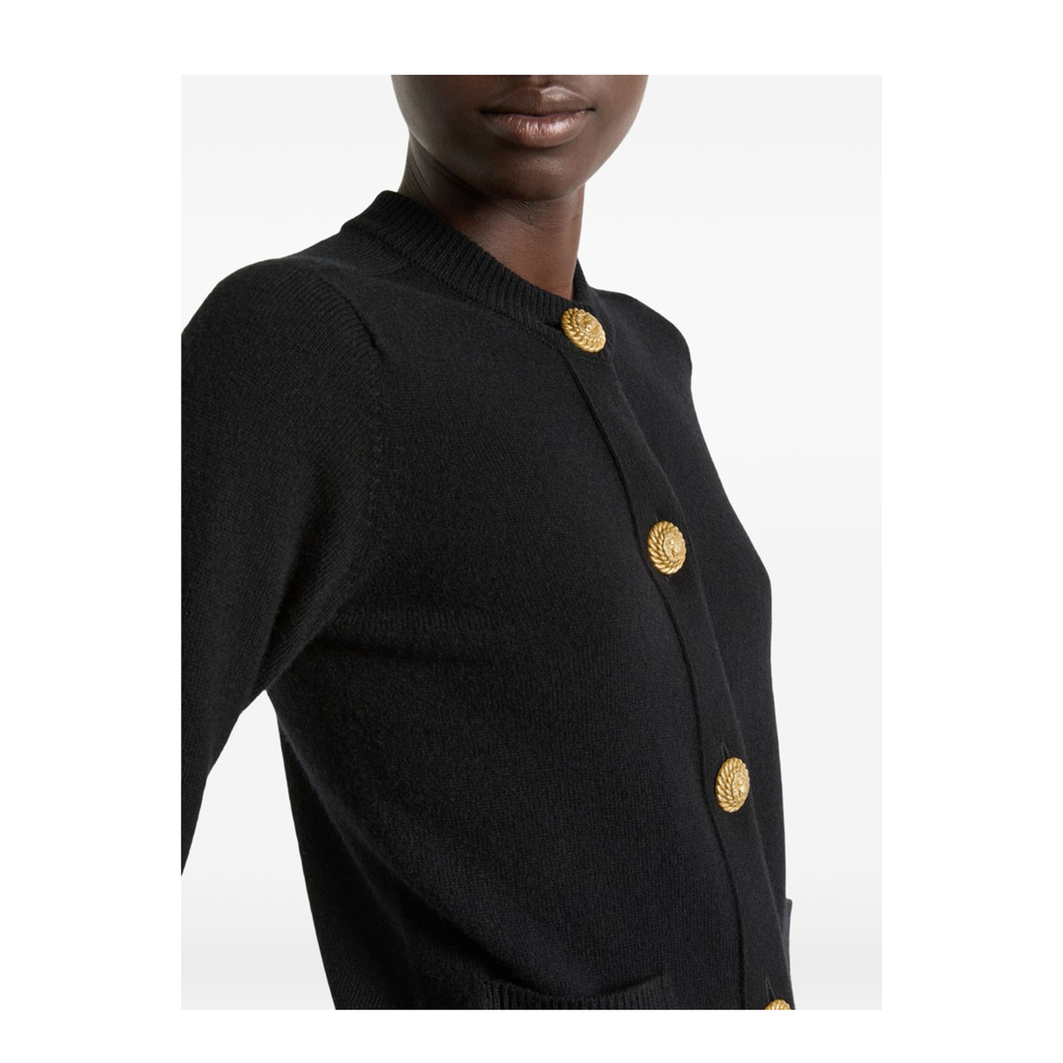 MAYFEYR - Balmain - Sweaters Black - HF1KL917KI870PA