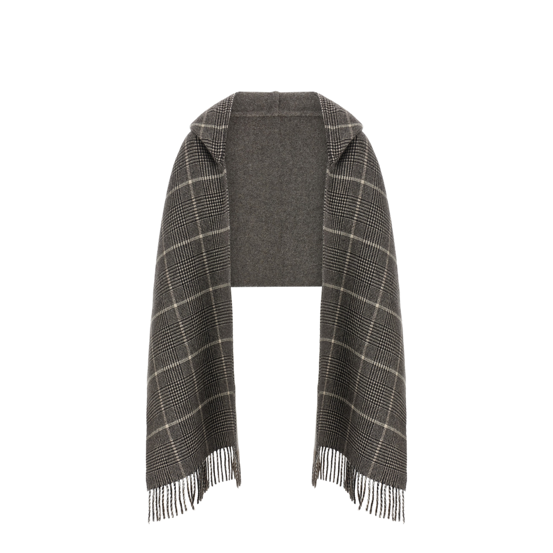 Hooded Scarf Grey