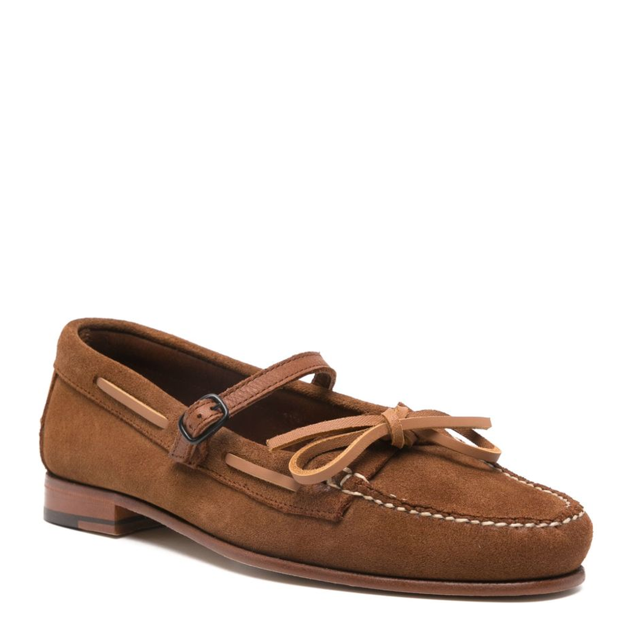 MAYFEYR - Hereu - Flat Shoes Leather Brown - LOSUWFS25TABAC