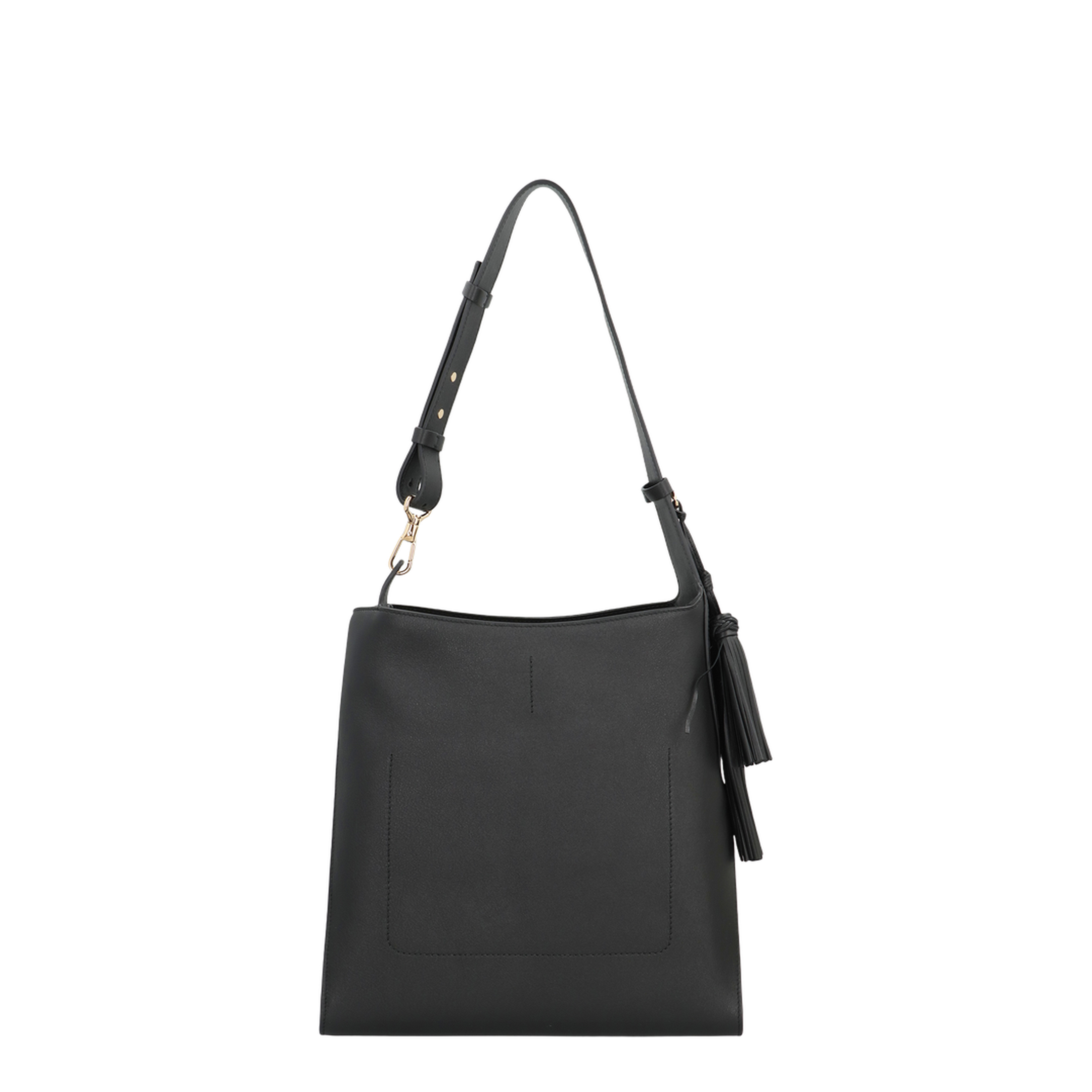 Medium Day Hobo Bag - Black