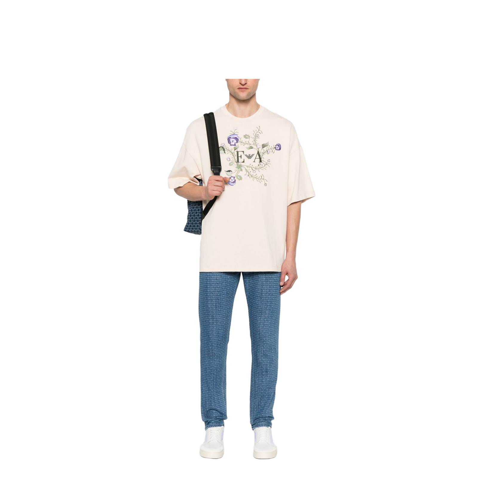 Allover Logo Denim Jeans