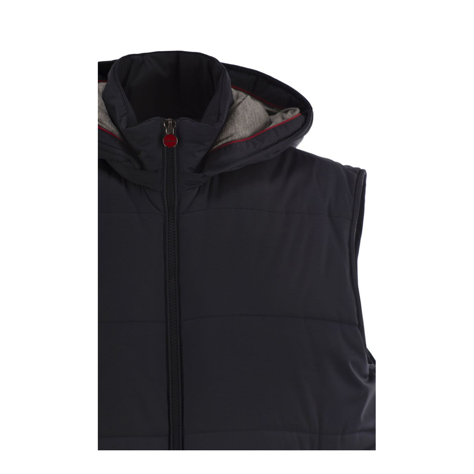 Hooded Sleeveless Jacket