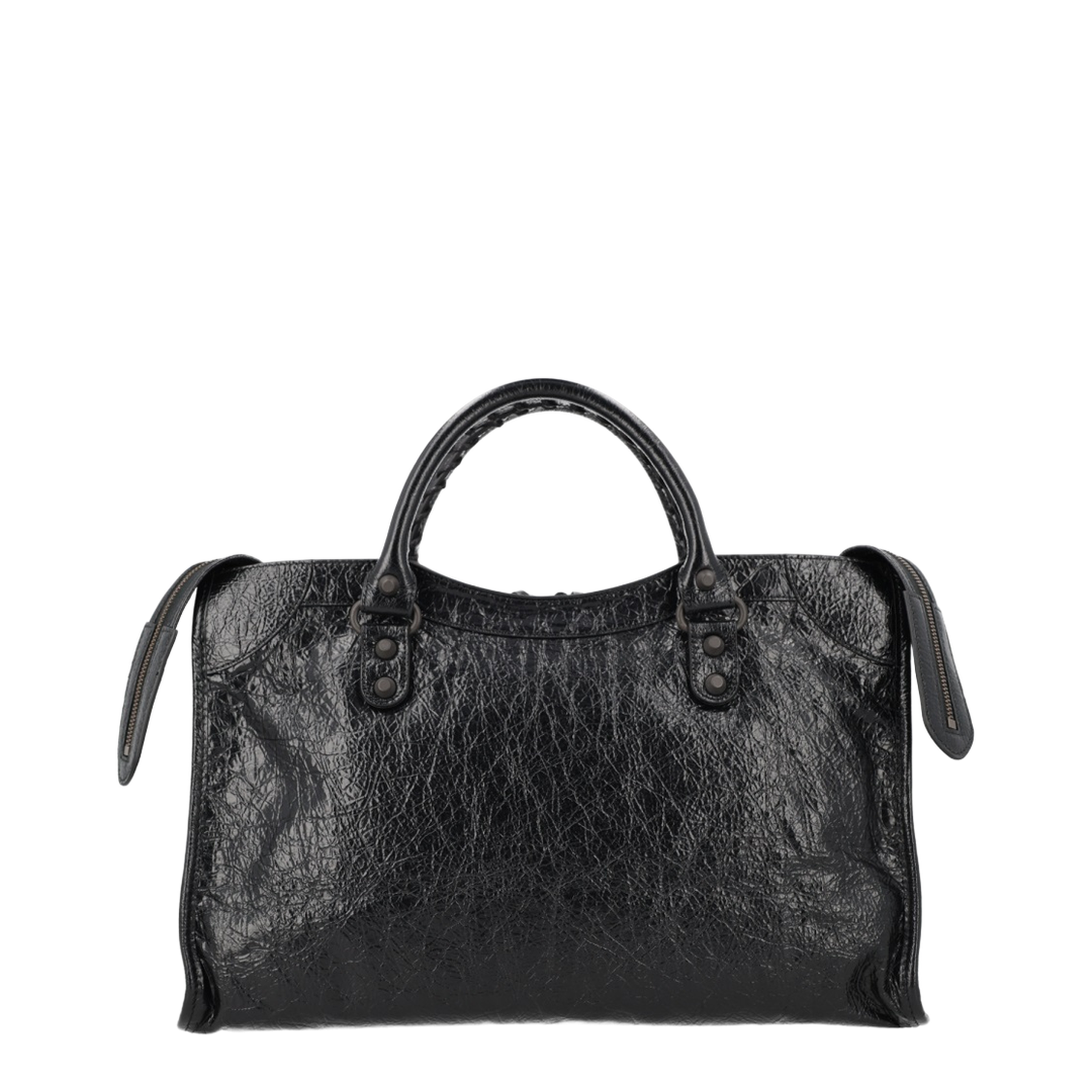 Le City Medium Calfskin Bag - Black