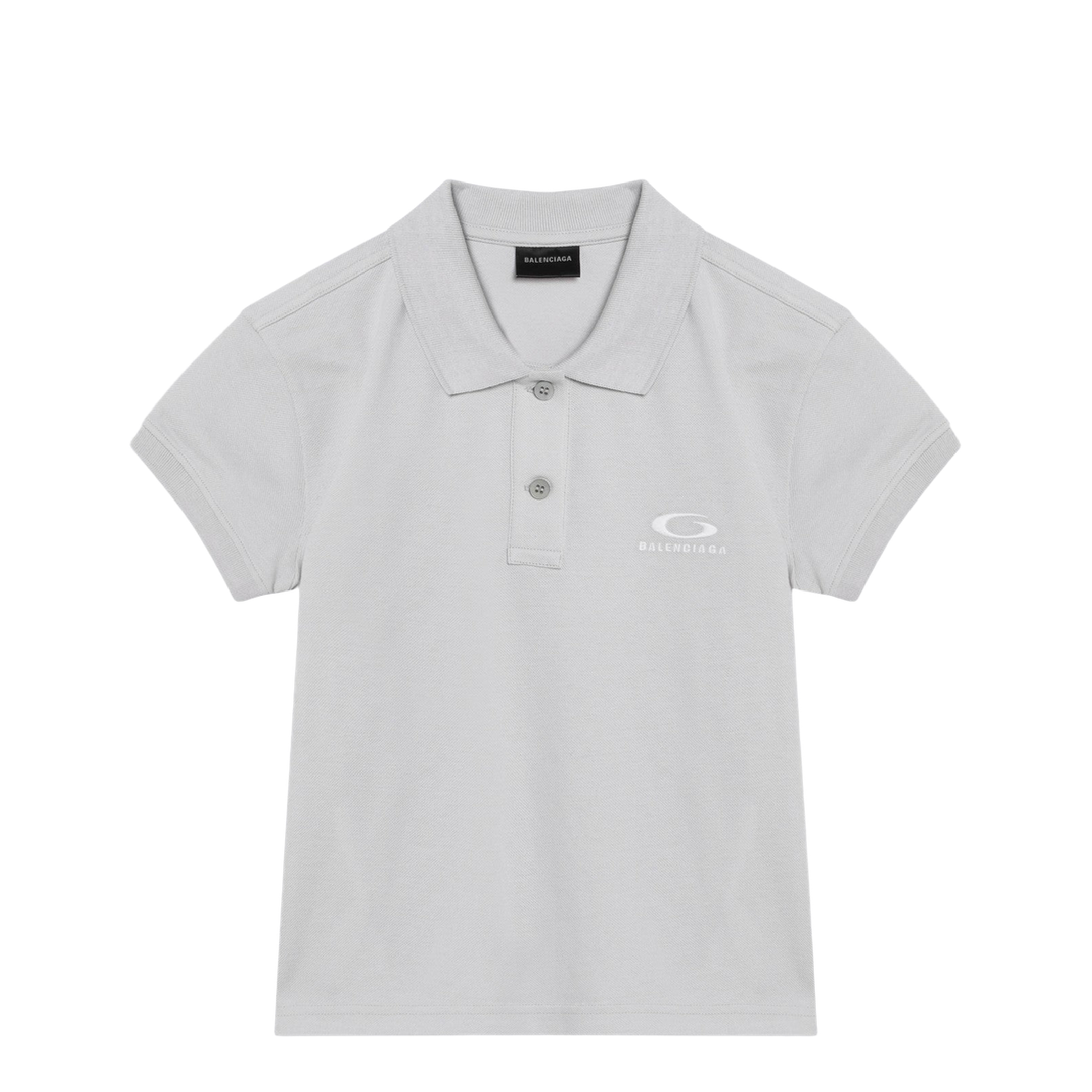 Cotton Pique Polo Shirt With Sport Icon Logo