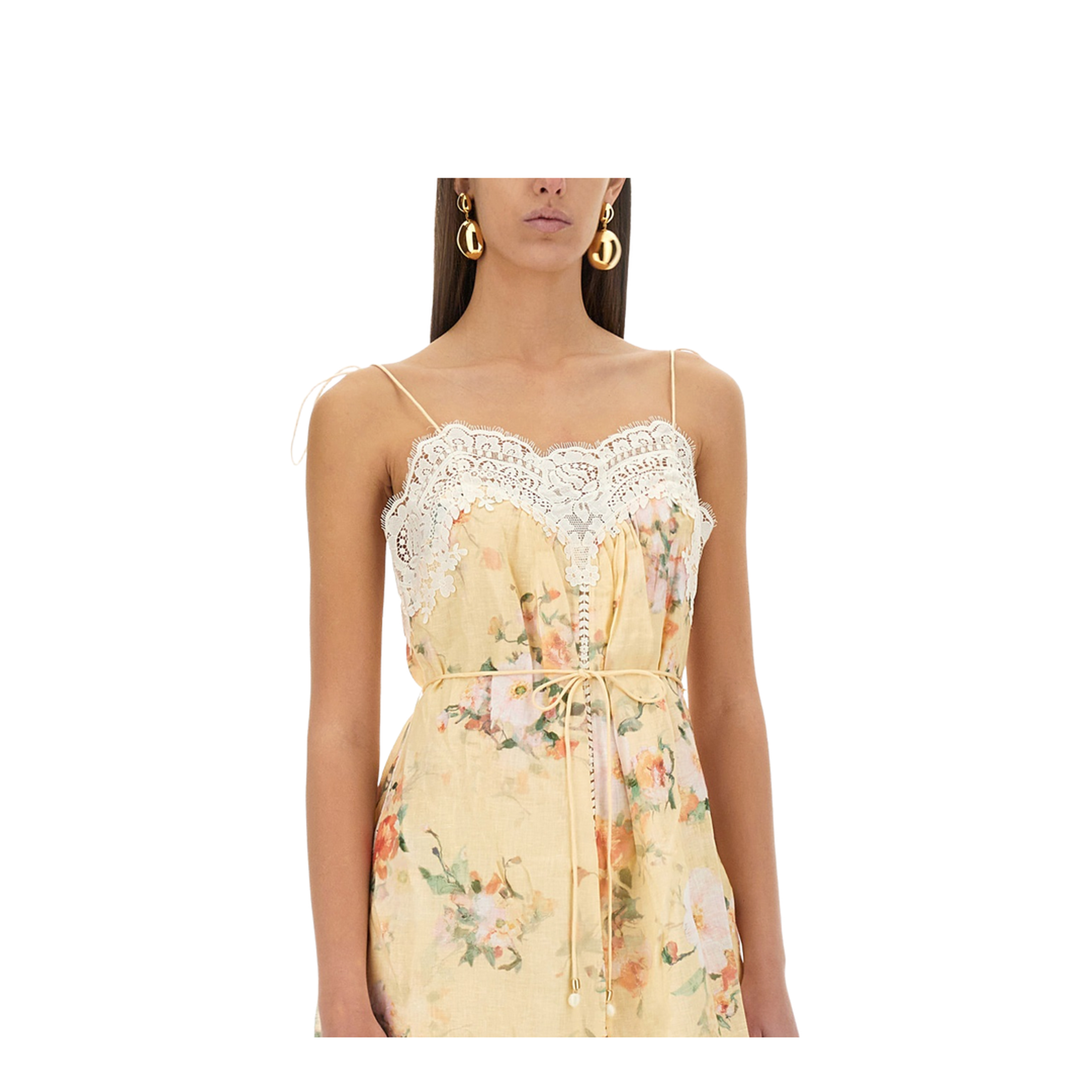 MAYFEYR - Zimmermann - "Everley" Dress - 0980DRS255YLWCFL