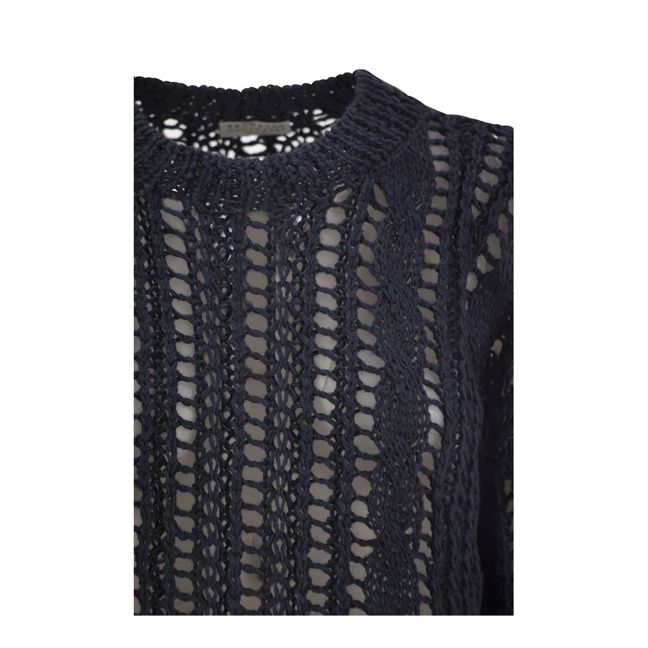 Cable & Mesh Jute and Cotton Jersey
