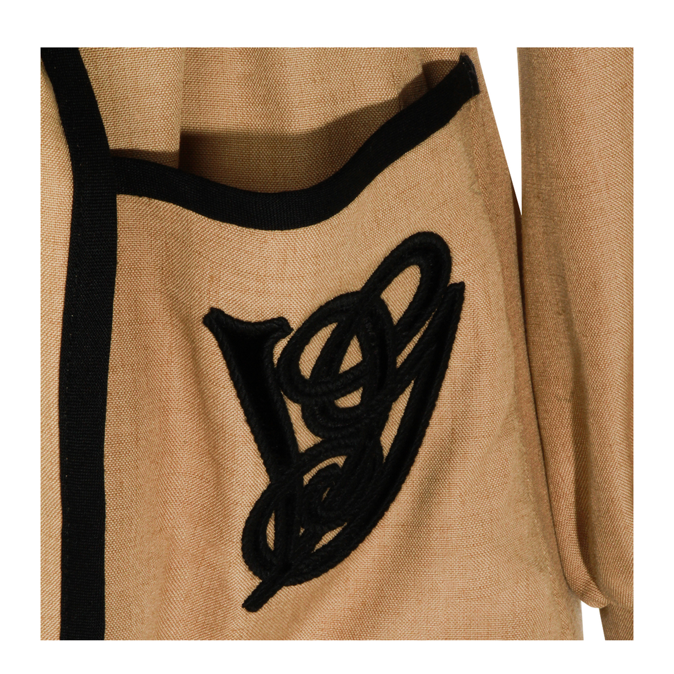 Caban Embroidered Logo Jacket