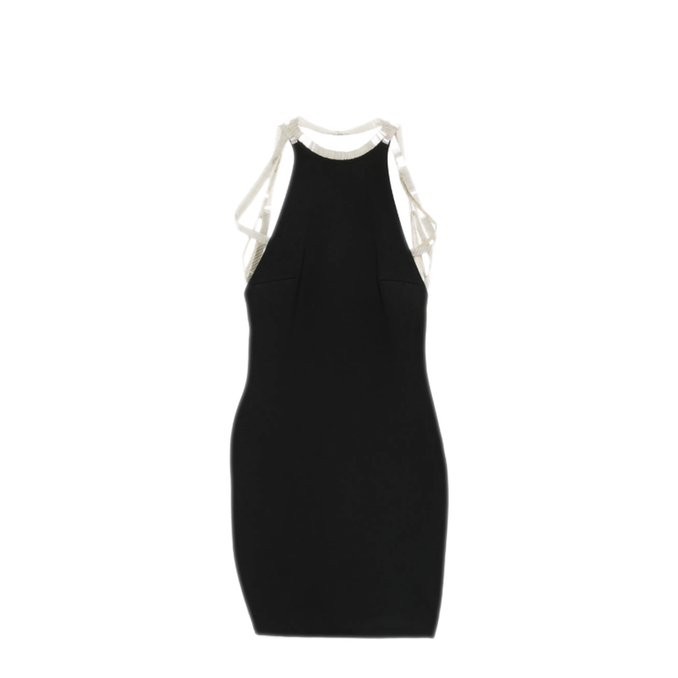 MAYFEYR - The Attico - Mini Dress Ponte Jersey With Tubes Chains - 260WCA00471VVP002RA100