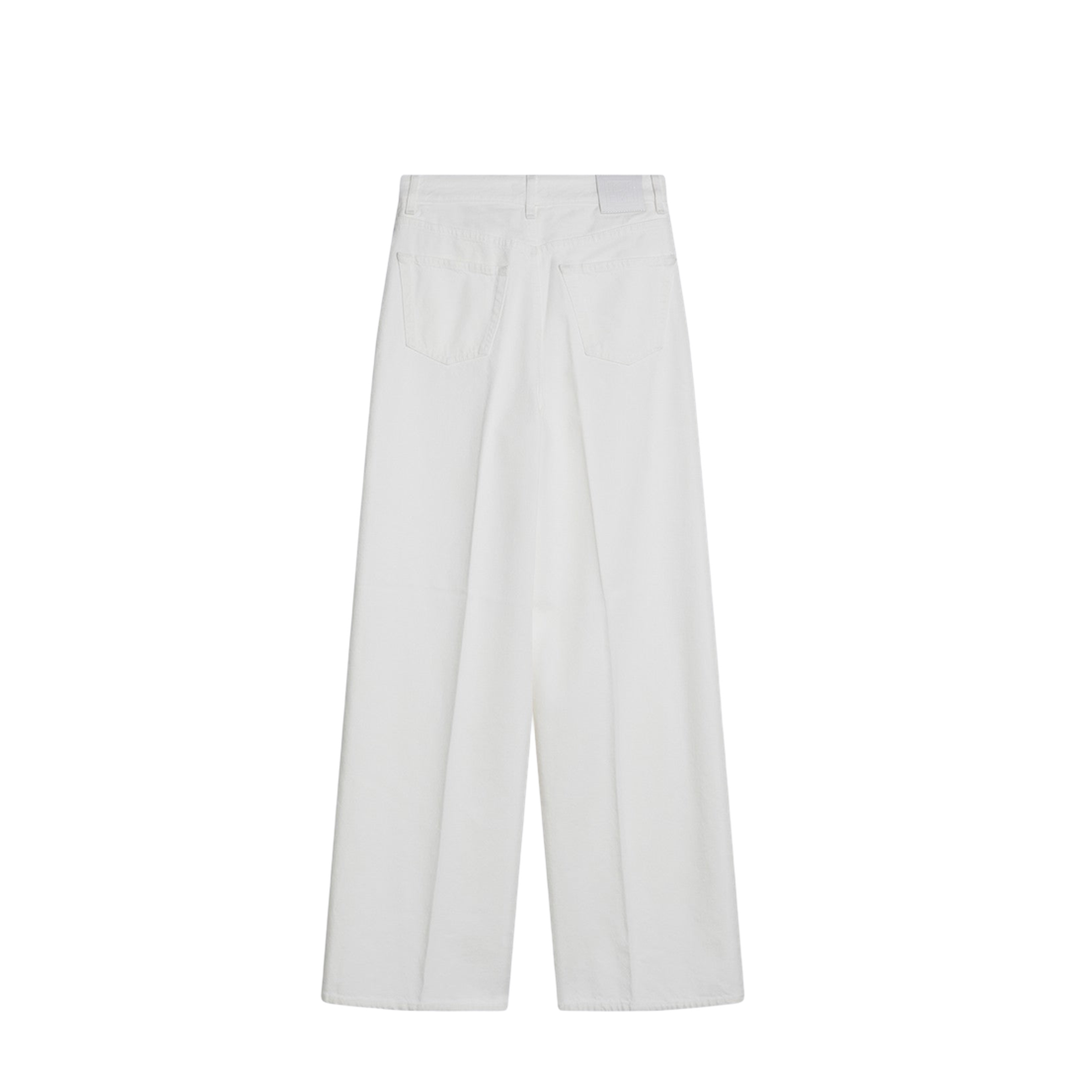 MAYFEYR - Toteme - White Pants In Organic Cotton - 242-WRB2429FB0083047