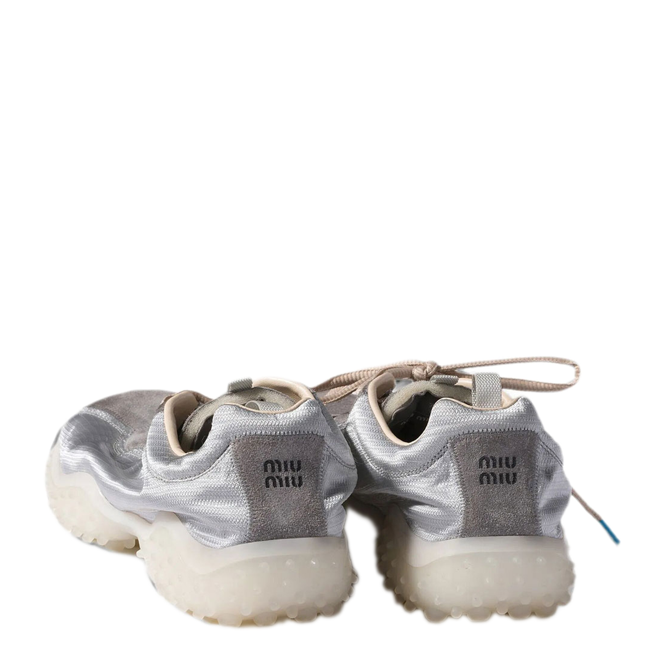 MAYFEYR - MIUMIU - Nylon And Suede Sneakers - 5E806EFA0453M0KF0424