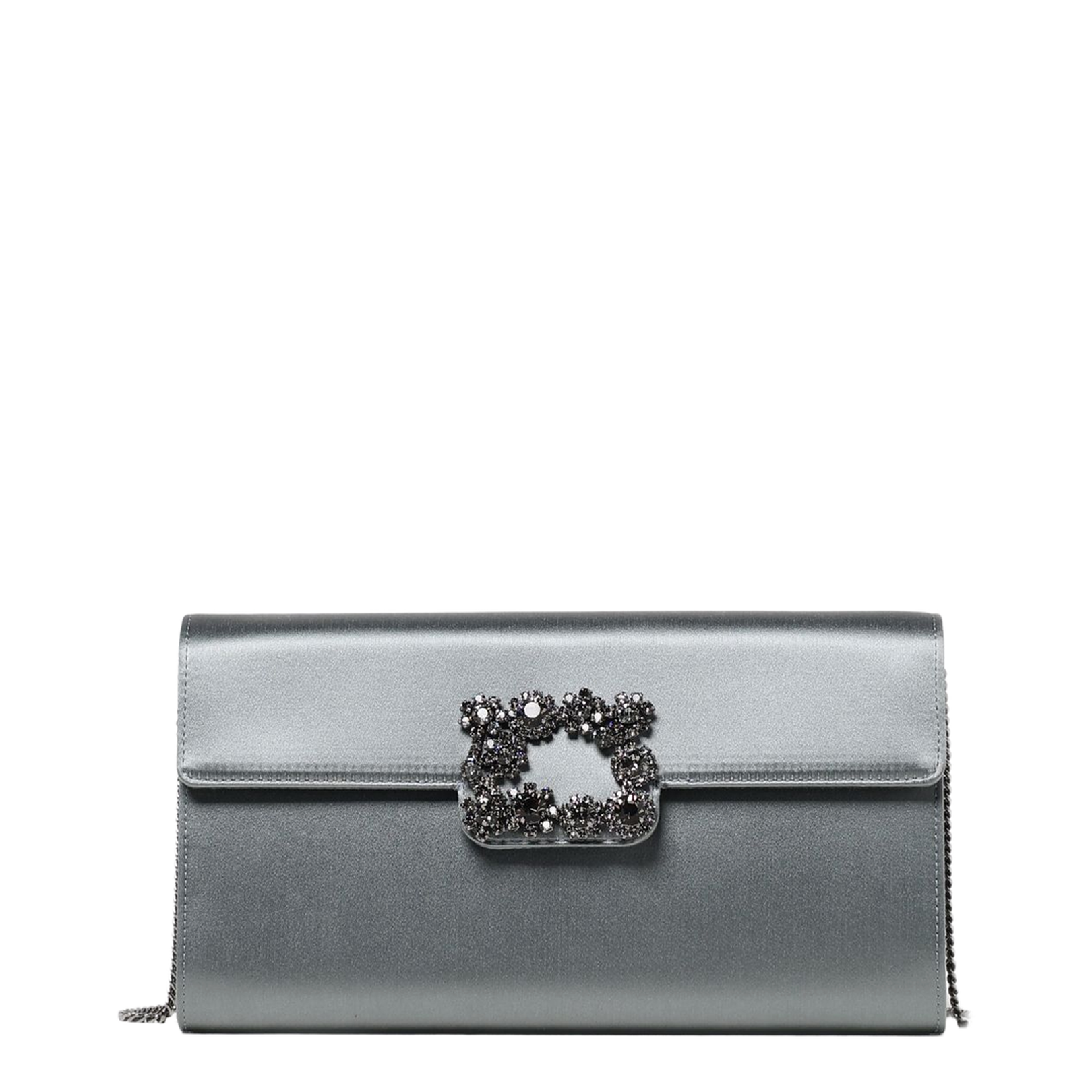 Efflorescence Satin Clutch