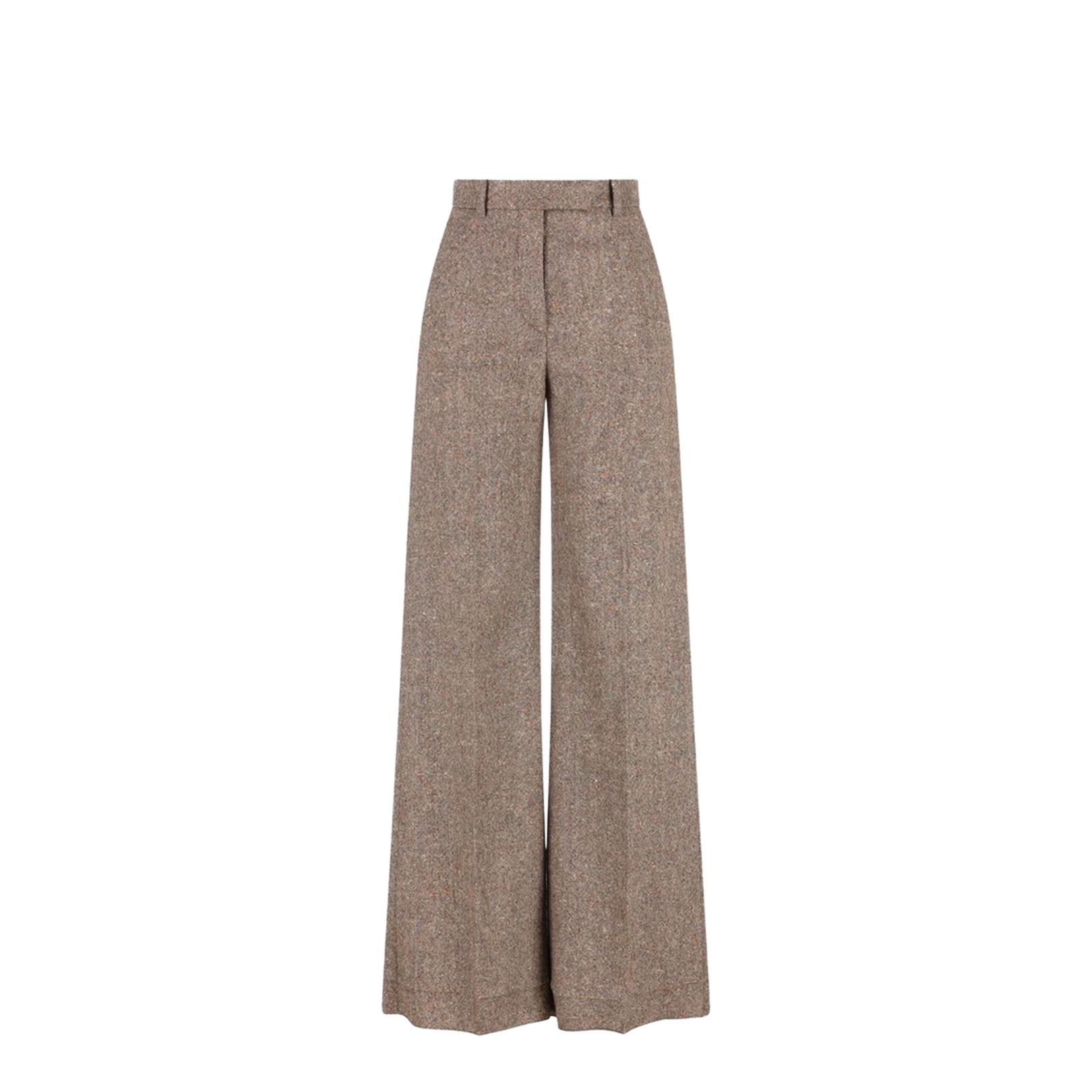Wool Wide-Leg Trousers