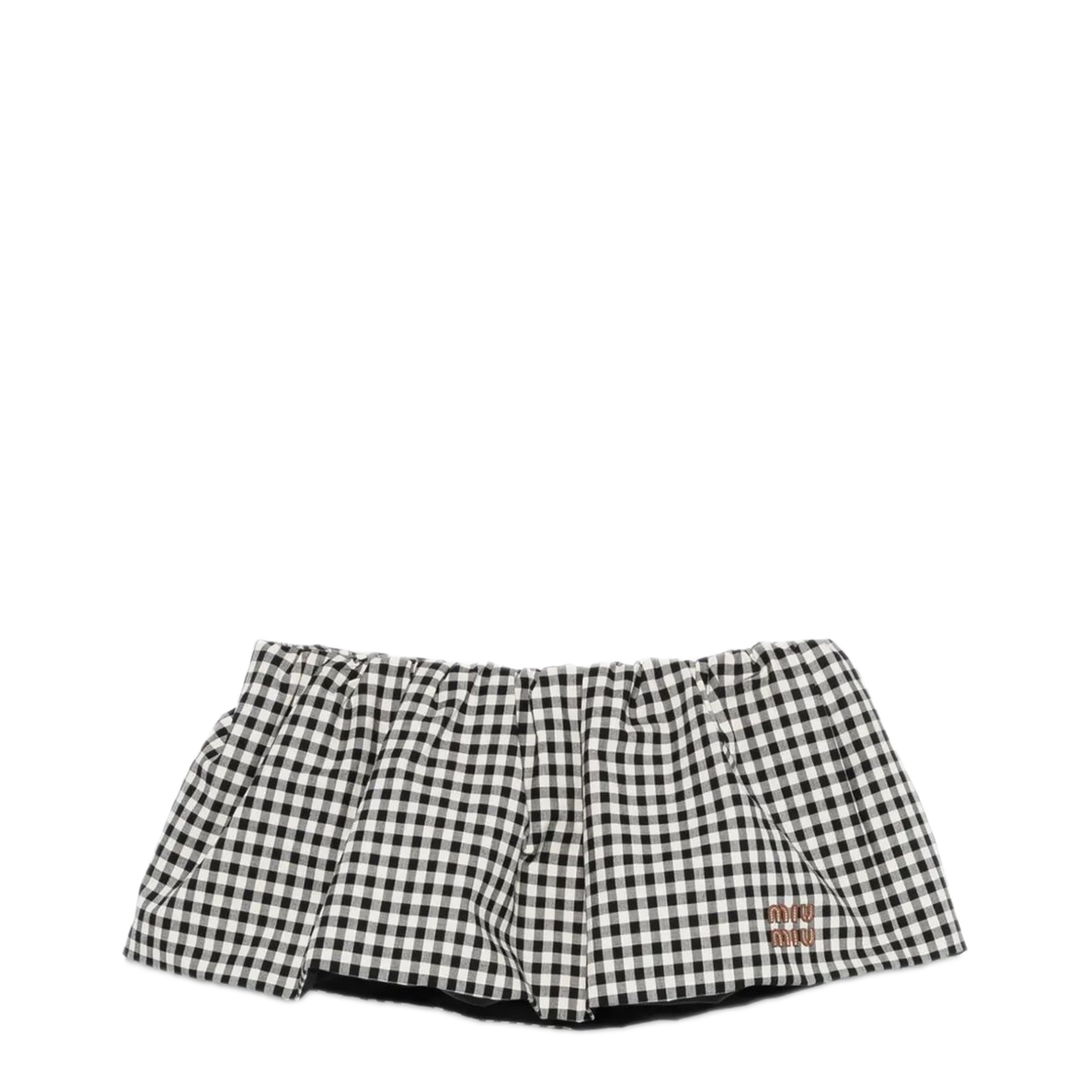 MAYFEYR - Miu Miu - Gingham Skirt - MG2200SOOO12OFF0964