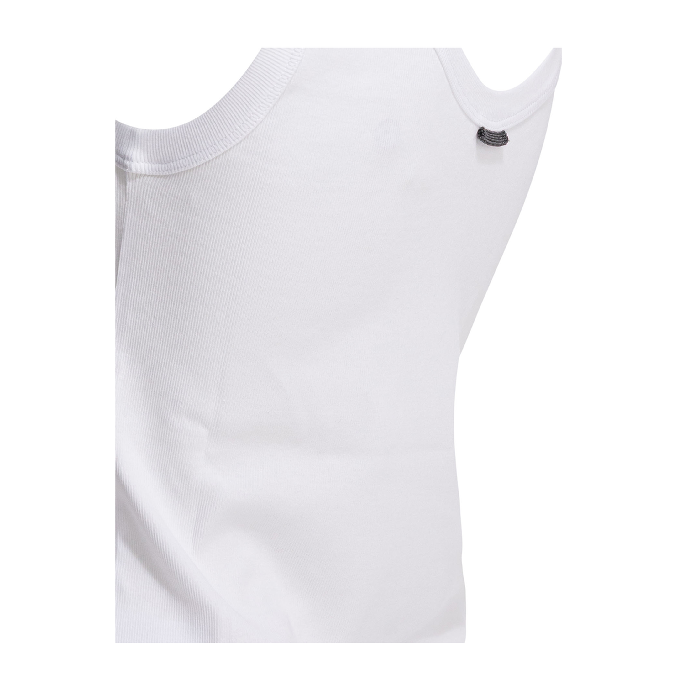 Jersey Tank Top with Jewel