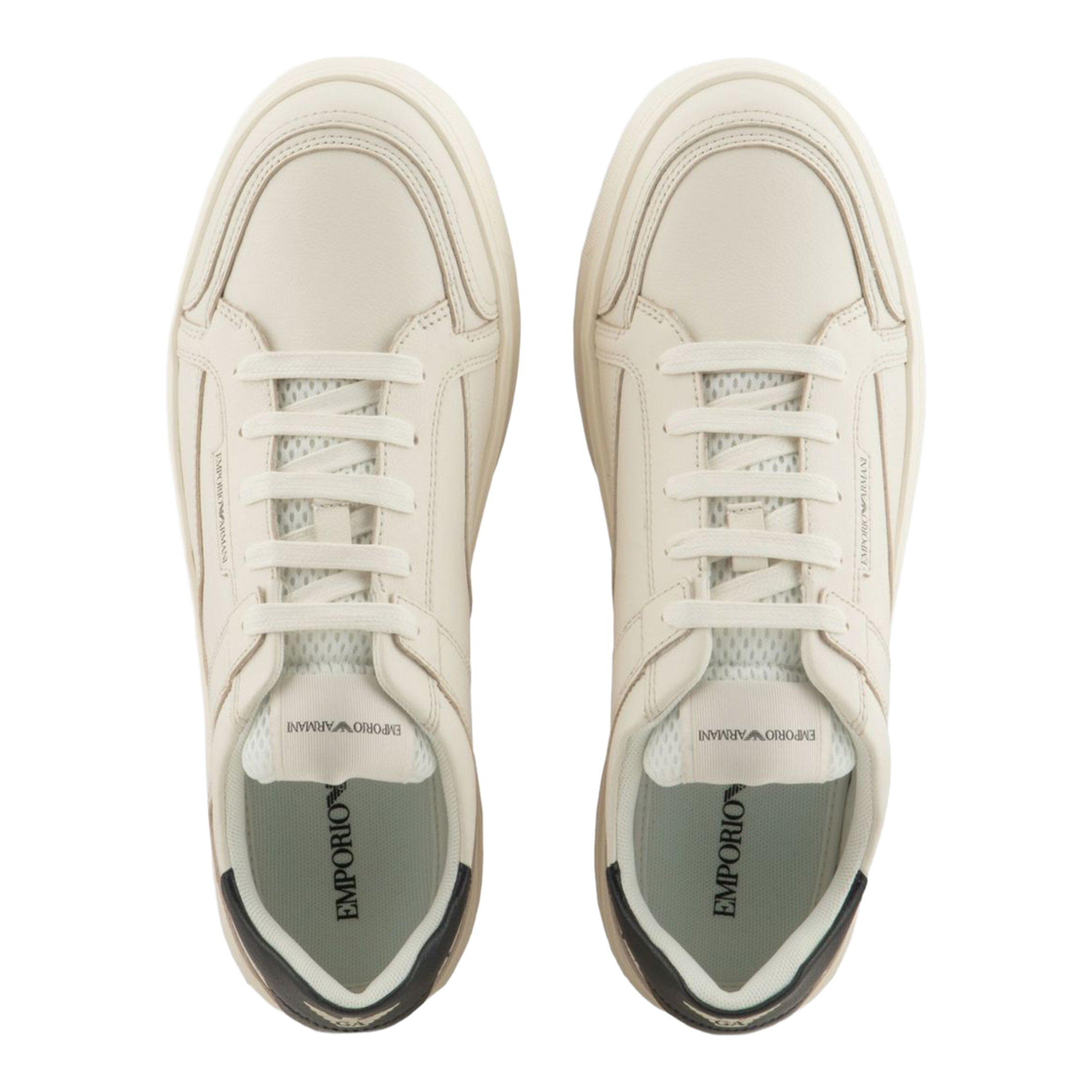 Leather Panelled Sneakers