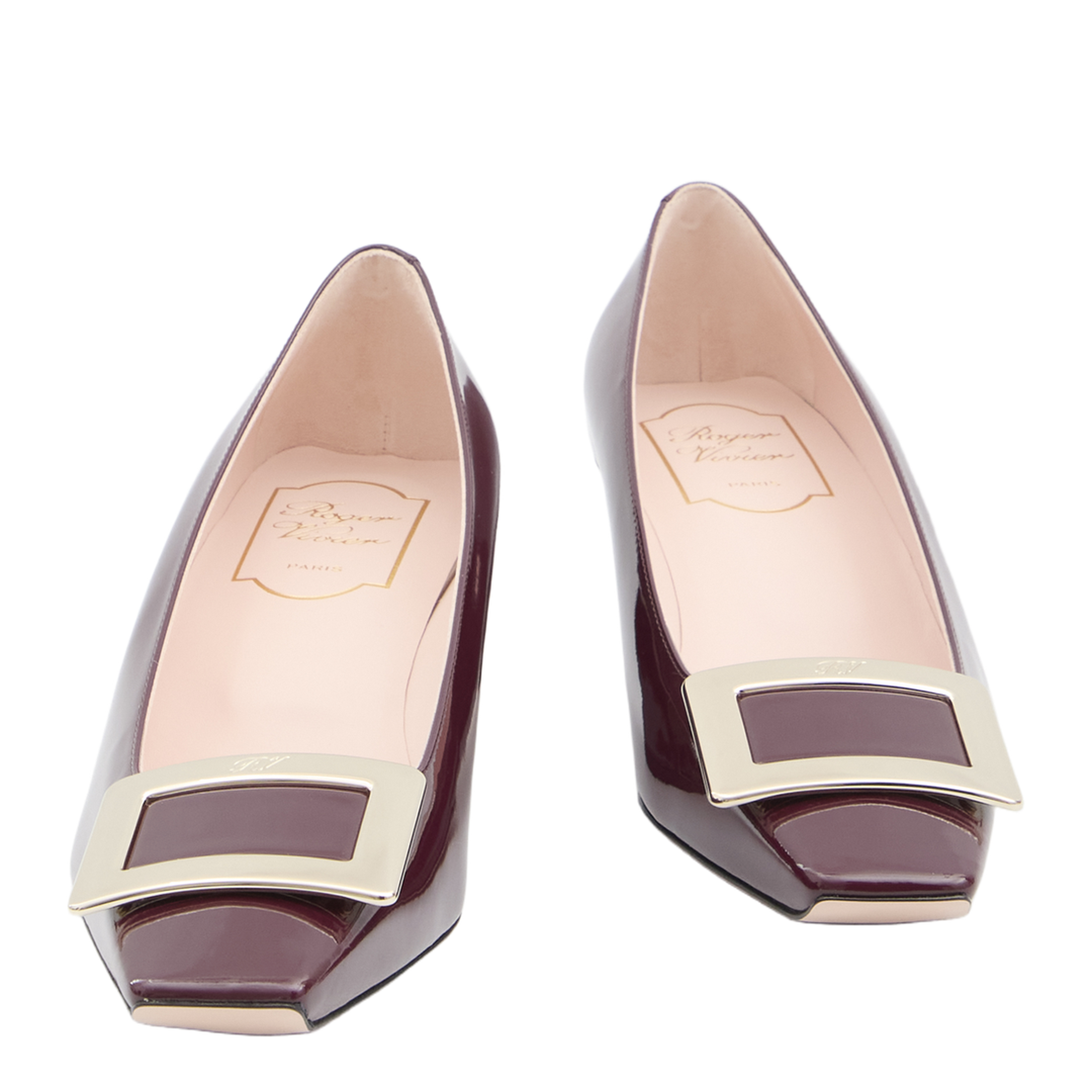 With Heel Bordeaux