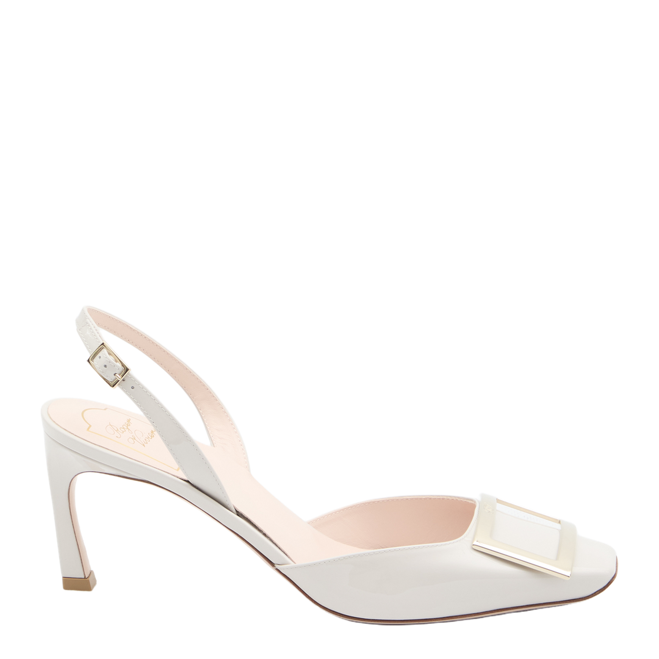 With Heel White