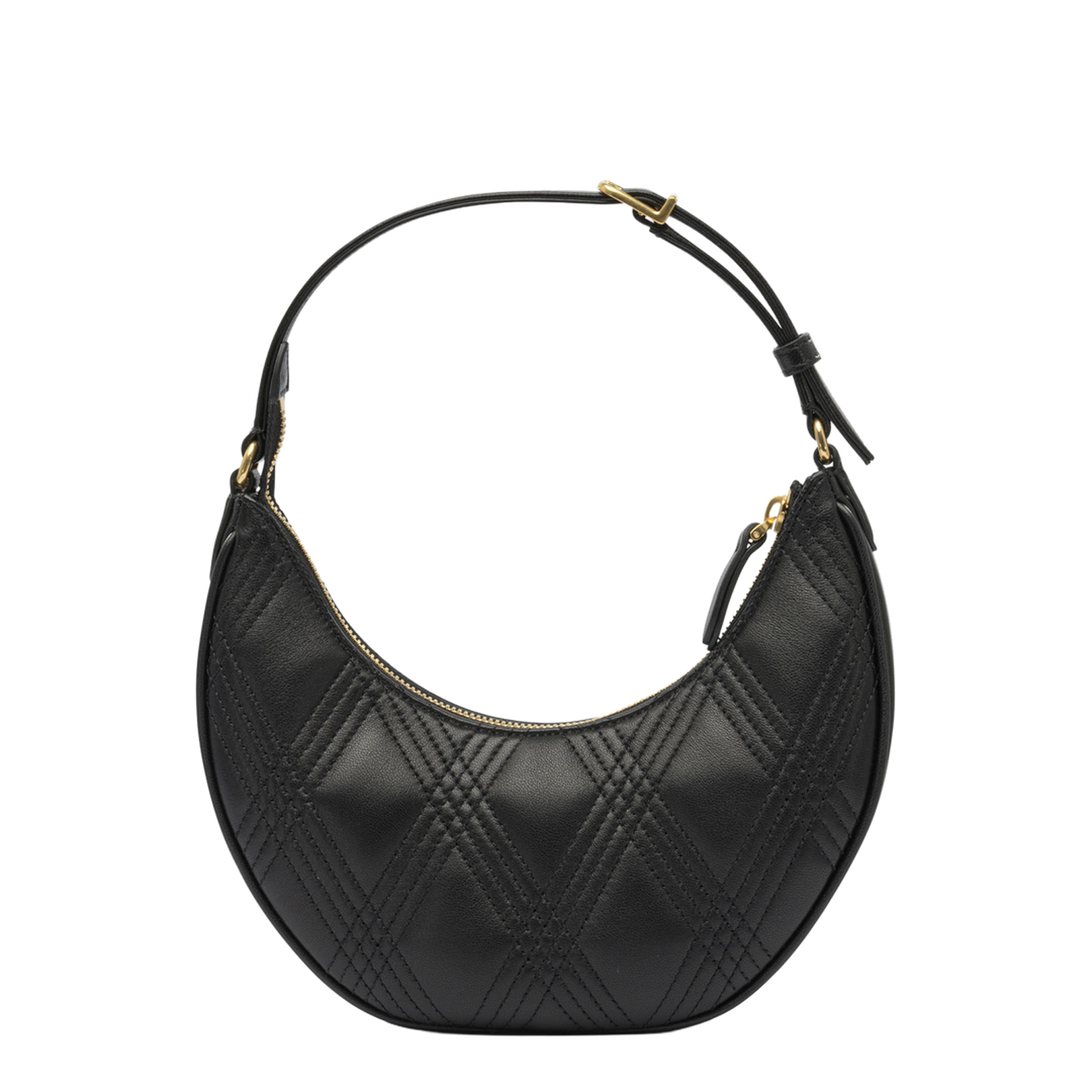 Quiltie 67 Shoulder Bag in Leather with Vlogo