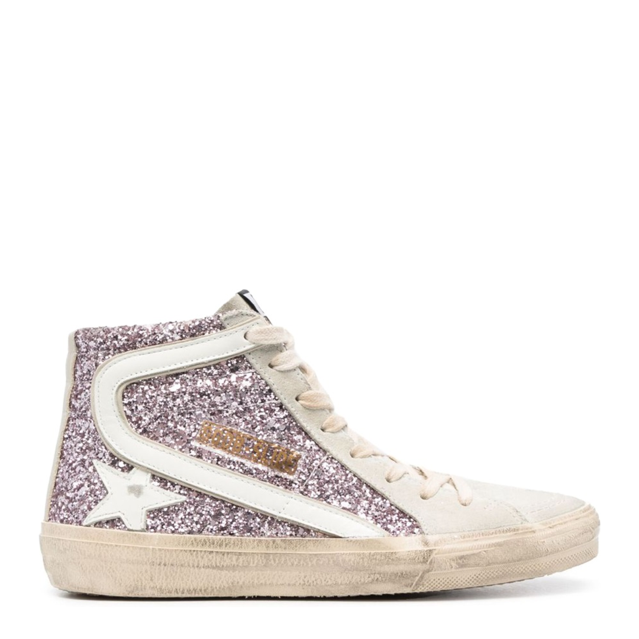 MAYFEYR - Golden Goose - Sneaker With Glitter And Zipper - GWF00115F00452682284