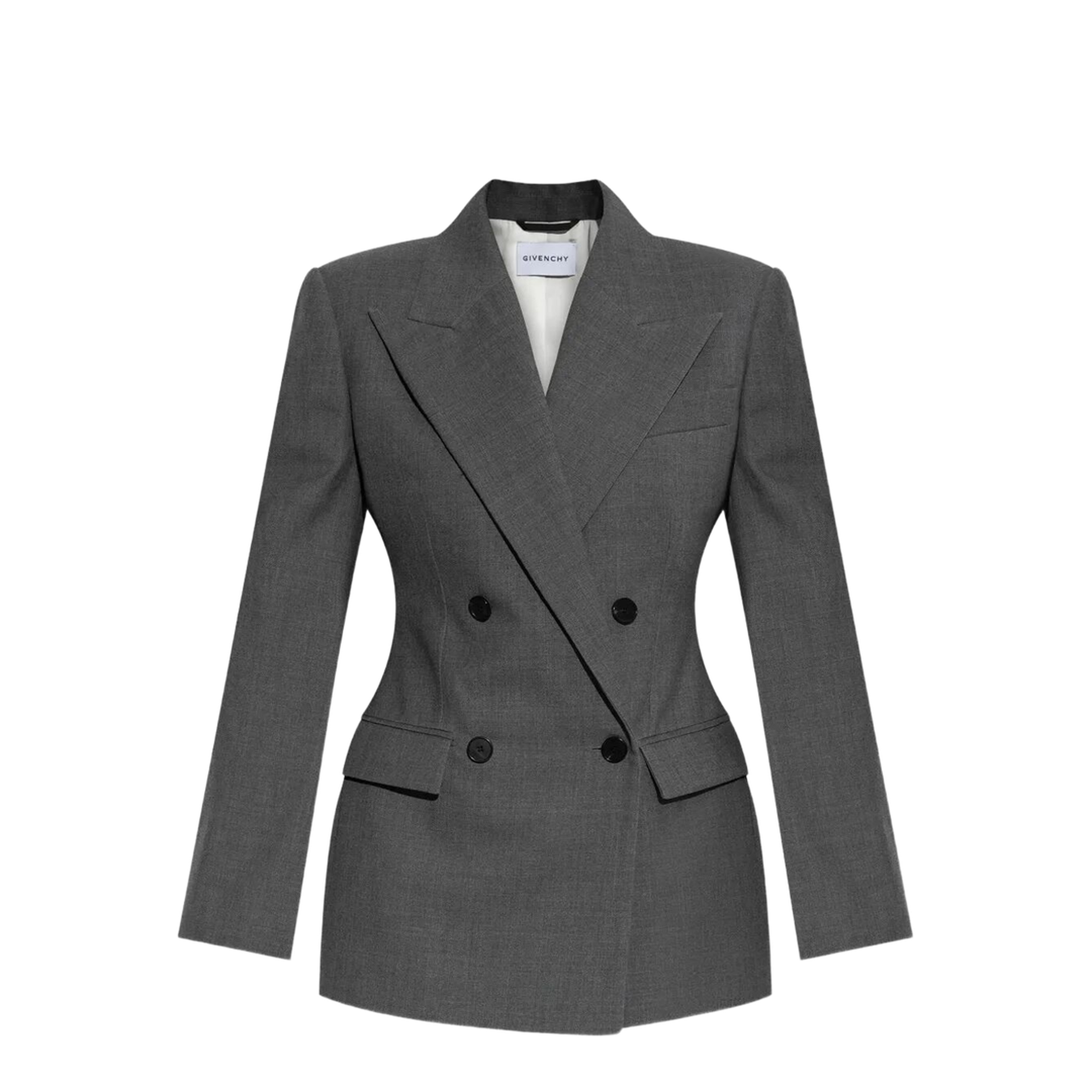 MAYFEYR - Givenchy - Double-Breasted Wool Structured Jacket - BW30KW14FU