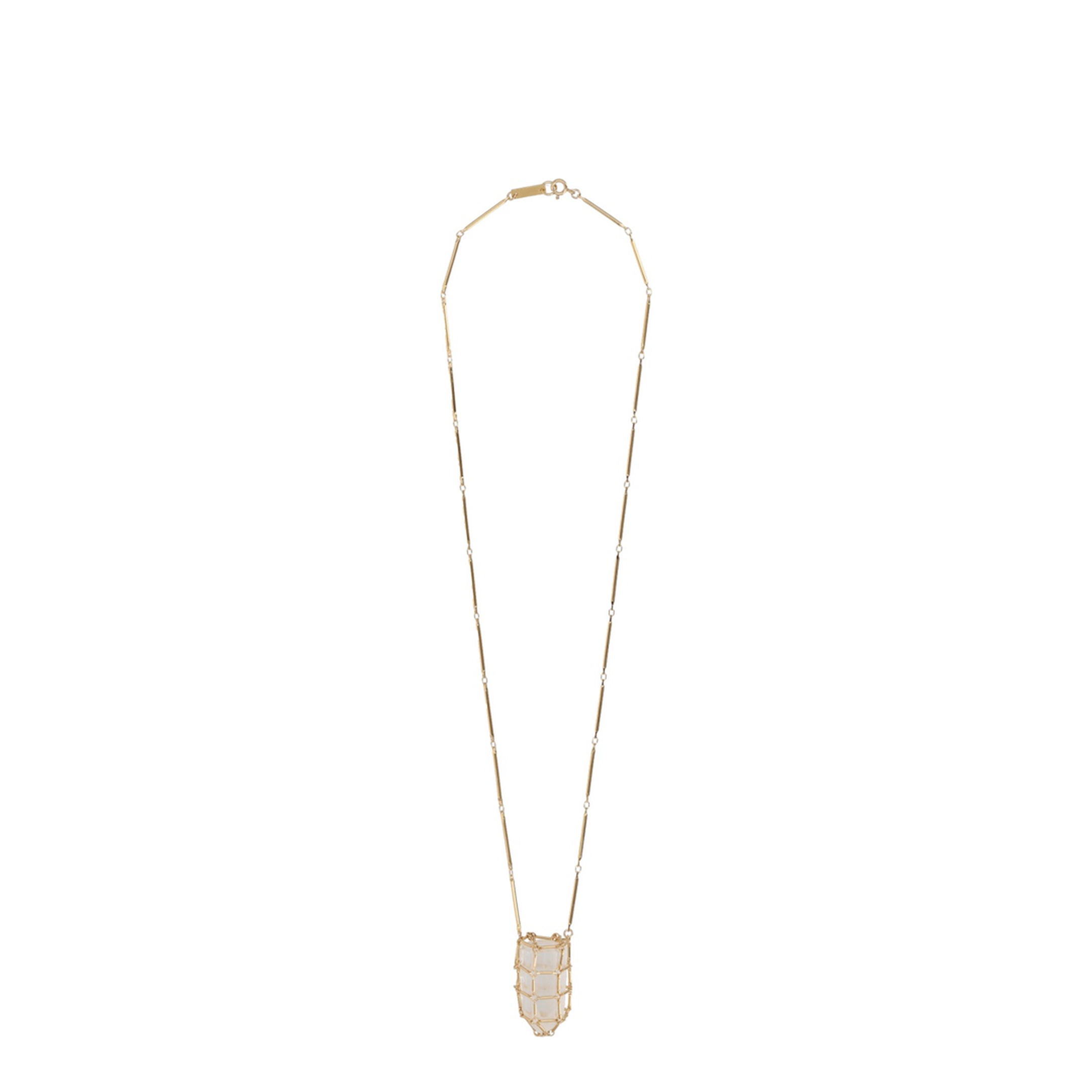 MAYFEYR - Isabel Marant - Rock Crystal Pendant Necklace - SA0021FAD2B03B00TR