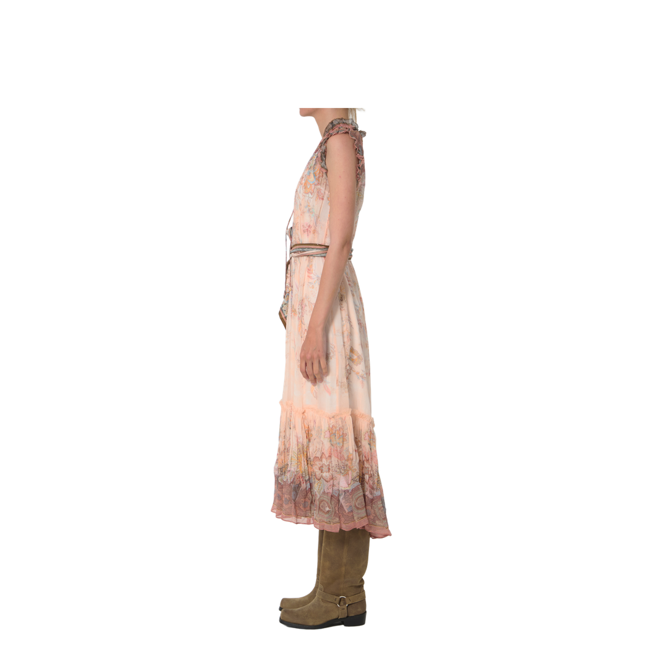 Alchemy Flutter Dress - Pink