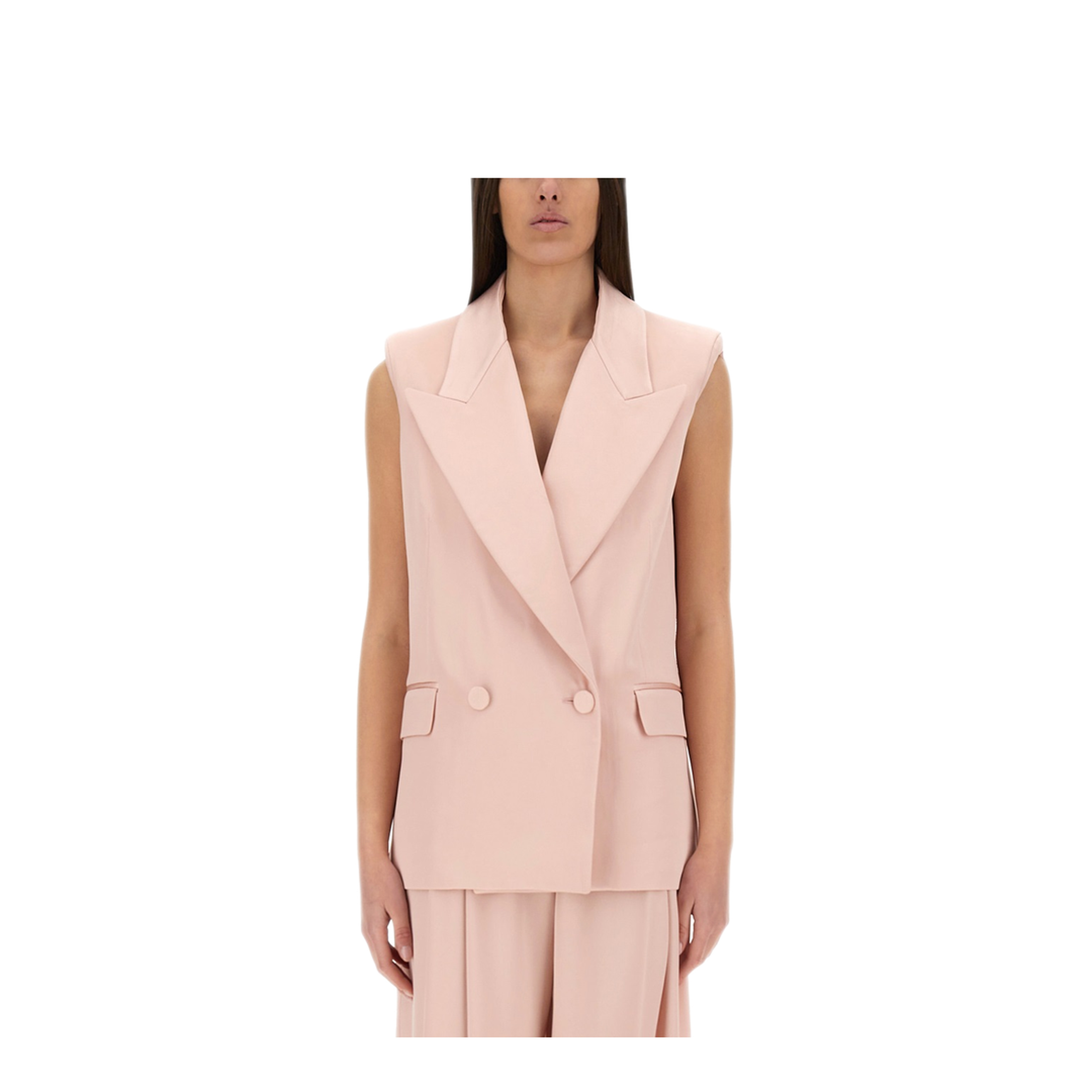 MAYFEYR - NINA RICCI - Double Breasted Sleeveless Jacket - 25PCVE003AC0123U2785