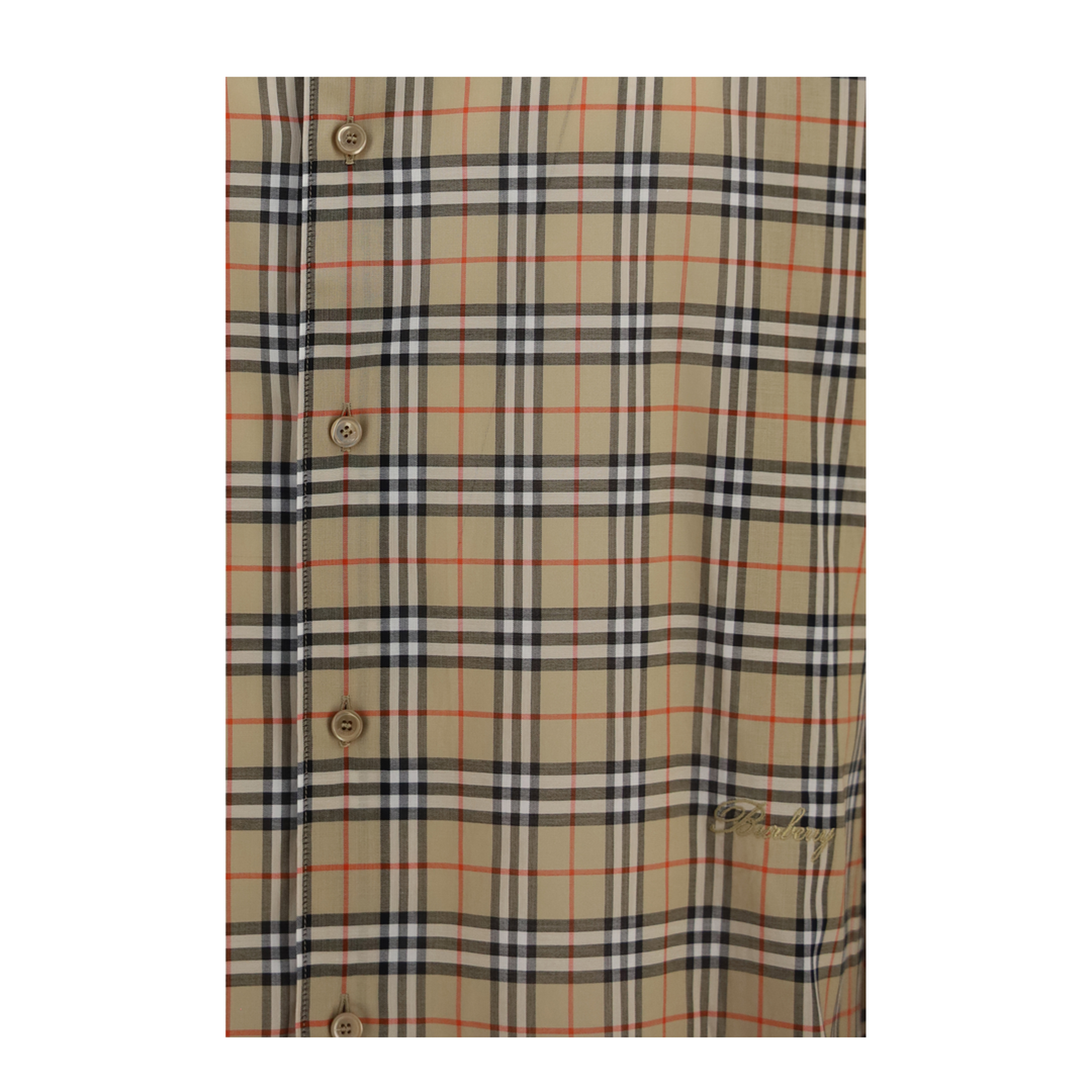 MAYFEYR - Burberry - Check All-Over Cotton Shirt - 8130238