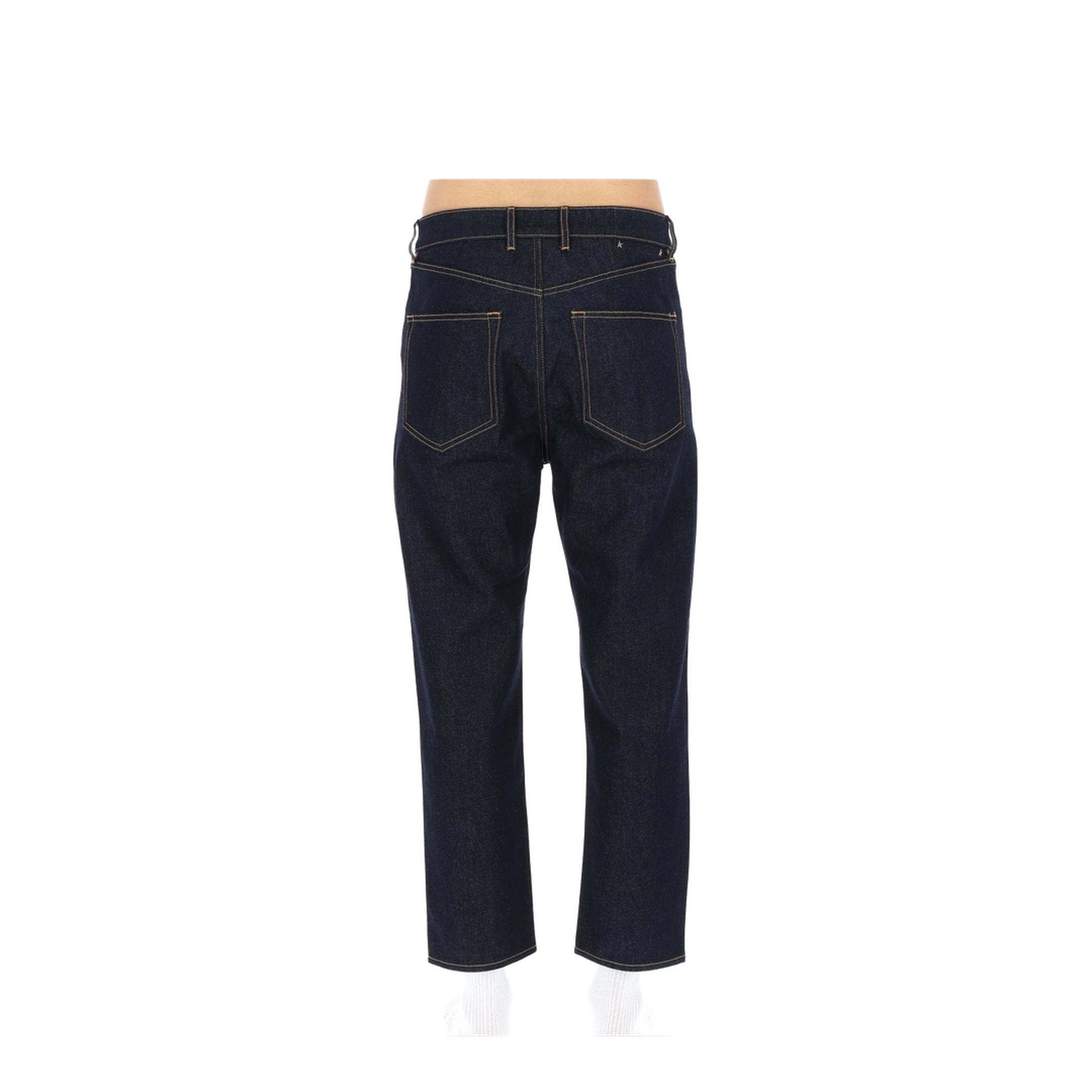 MAYFEYR - Golden Goose - Happy Pant Dark Blue Jeans - GMP00596P00168150486