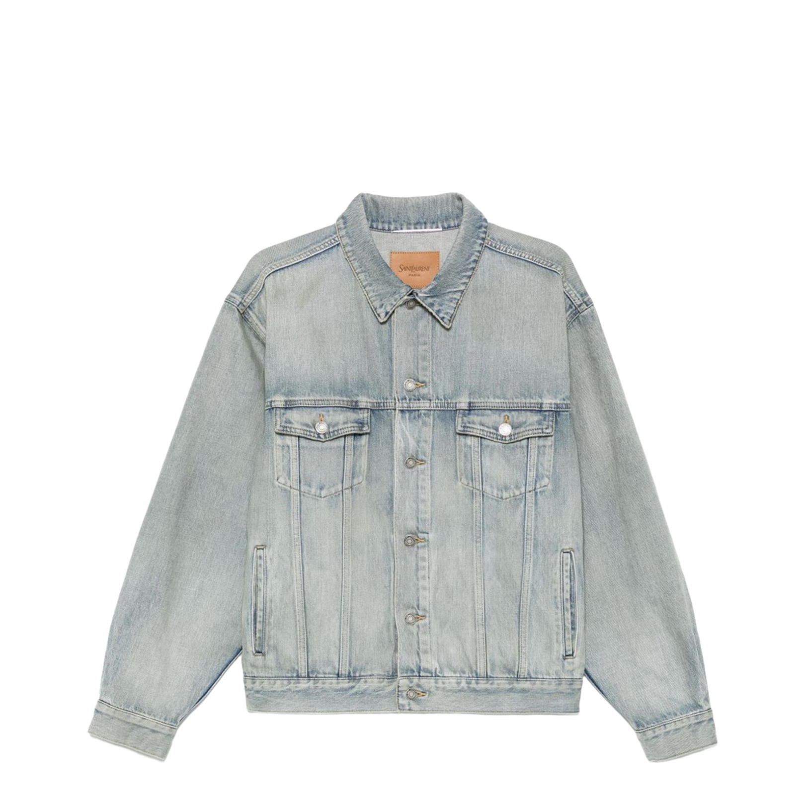 Trucker Jacket in Chicago Blue Denim