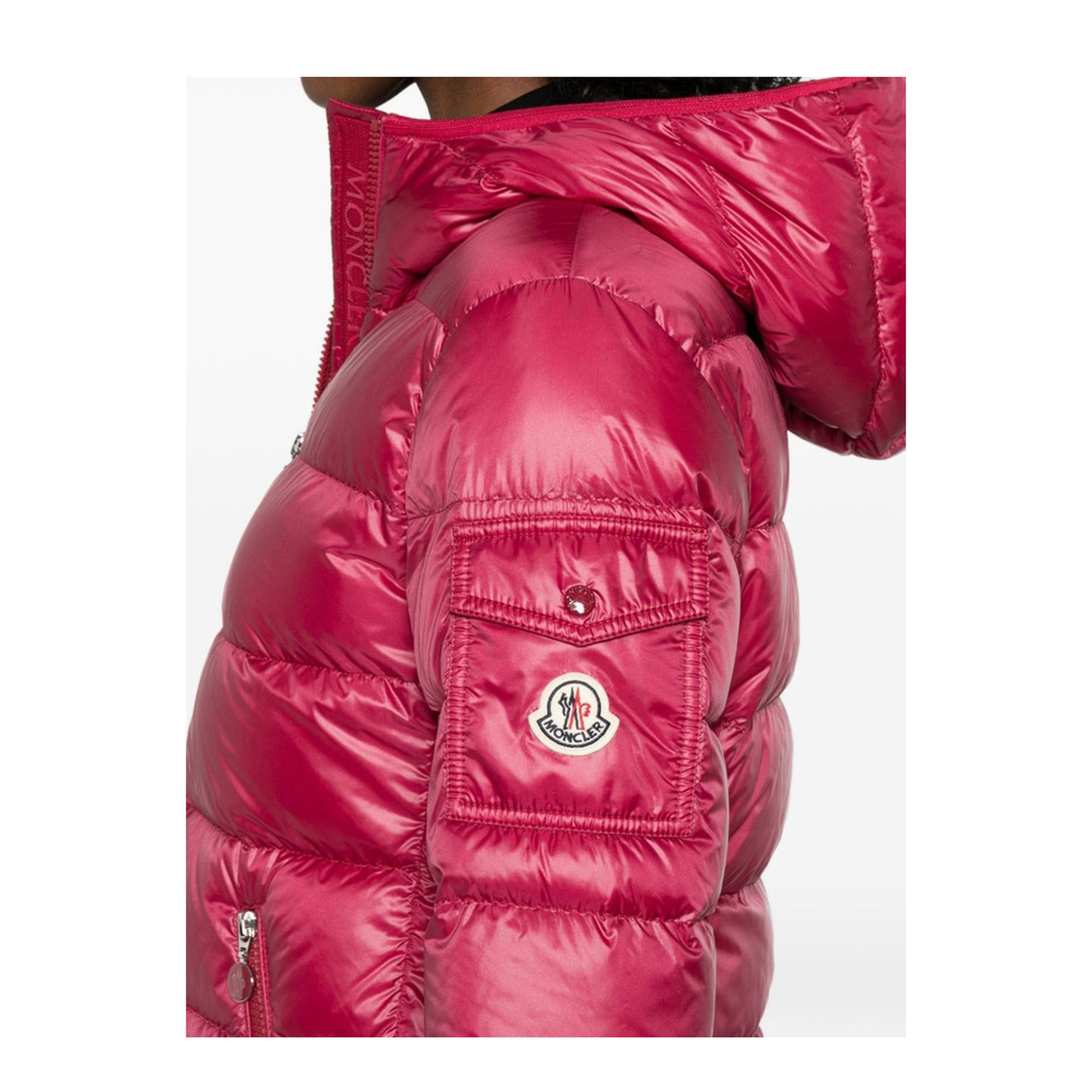 Glesse Hooded Short Down Jacket