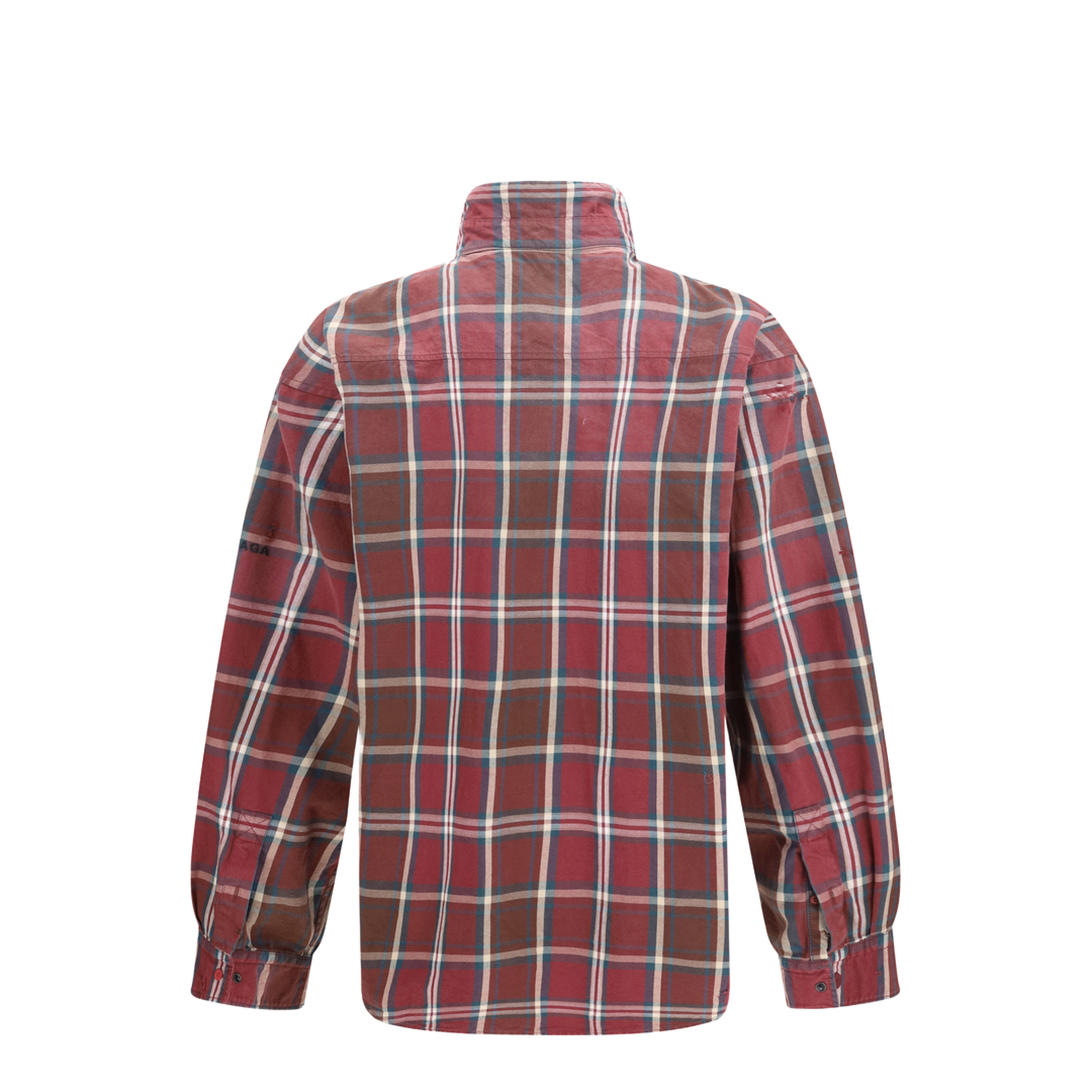 MAYFEYR - Balenciaga - Zip Shirt In Cotton-Blend Flannel - 850813TLM09