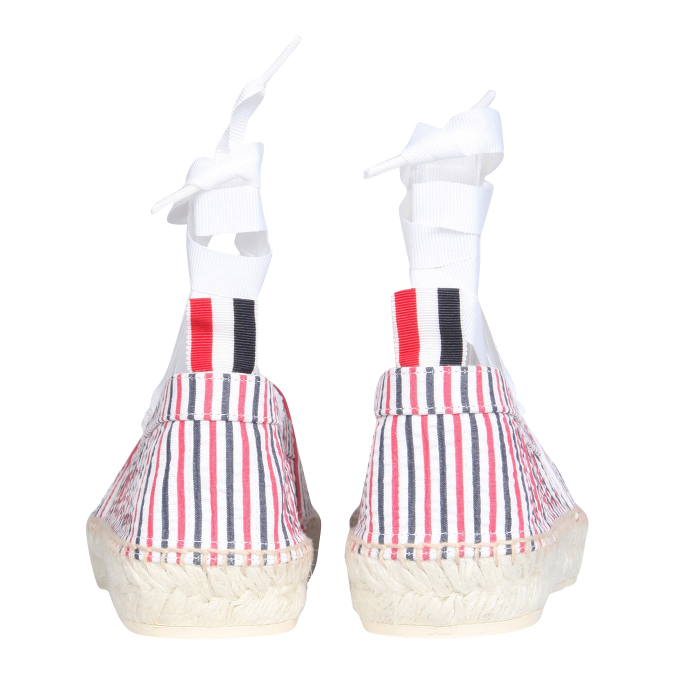 Seersucker Cotton Espadrilles