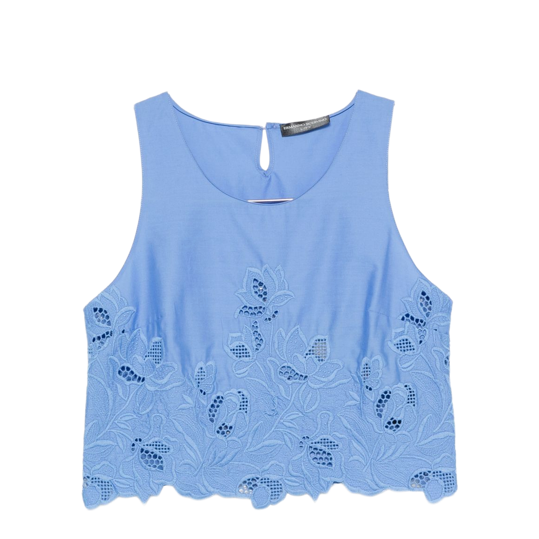 MAYFEYR - Ermanno Scervino - Top Light Blue - D484L304KDK74037
