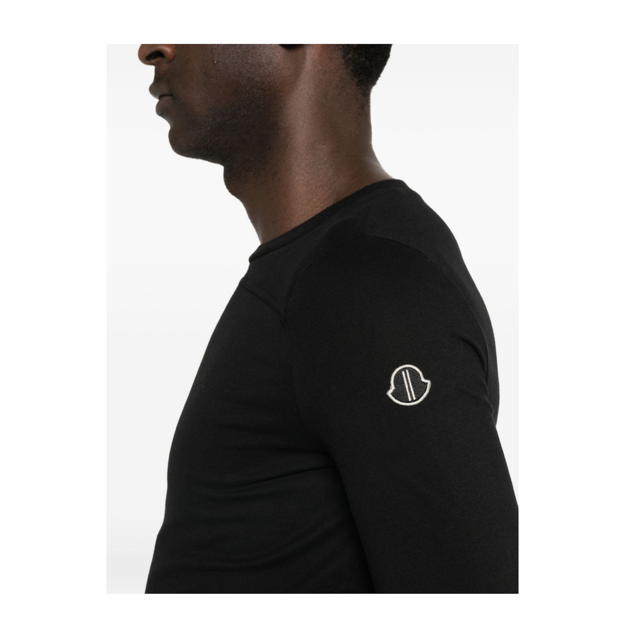 Black Cotton Sweater