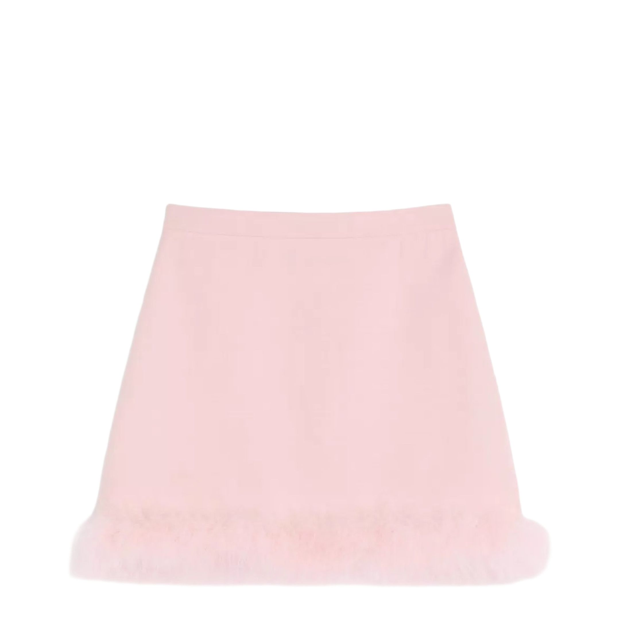 Miniskirt with Feathers