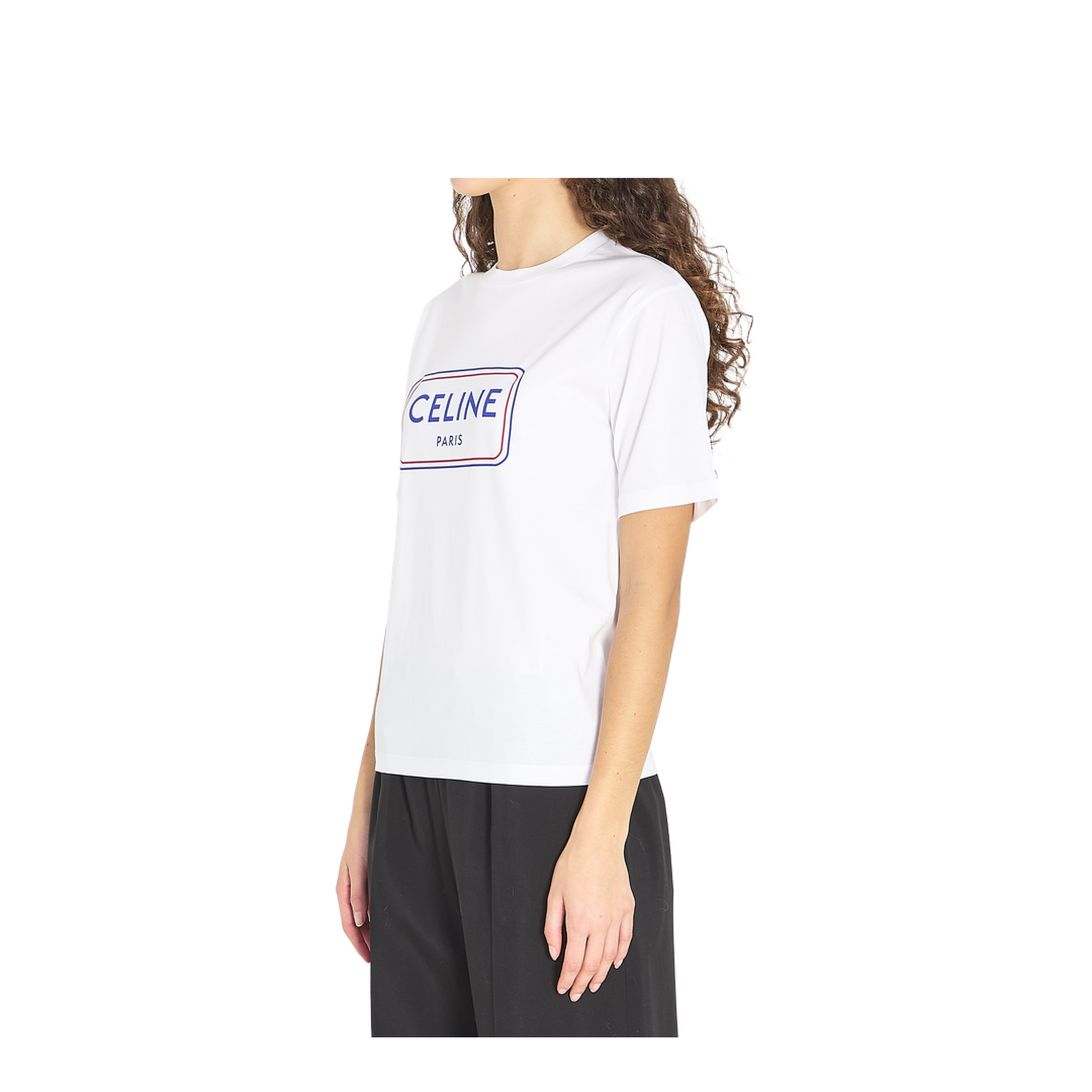 Cotton T-shirt With Logo Print