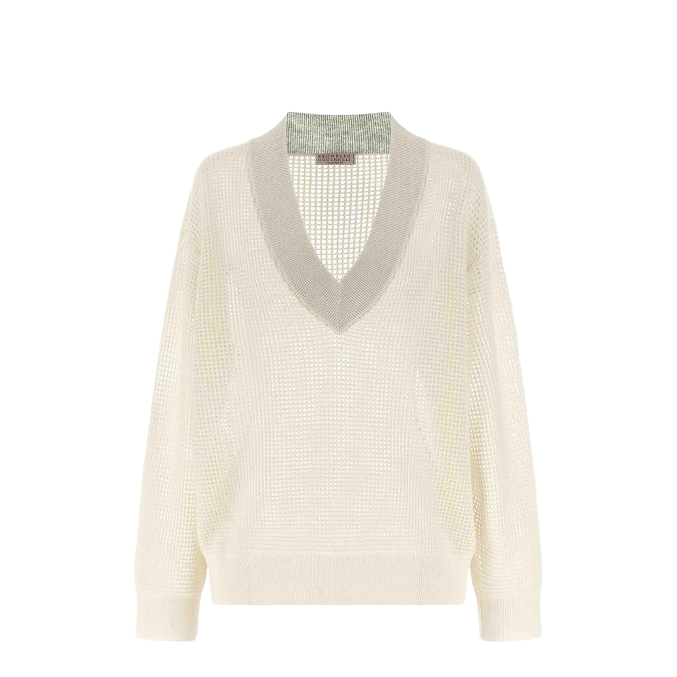 Women's Knitted Sweater White