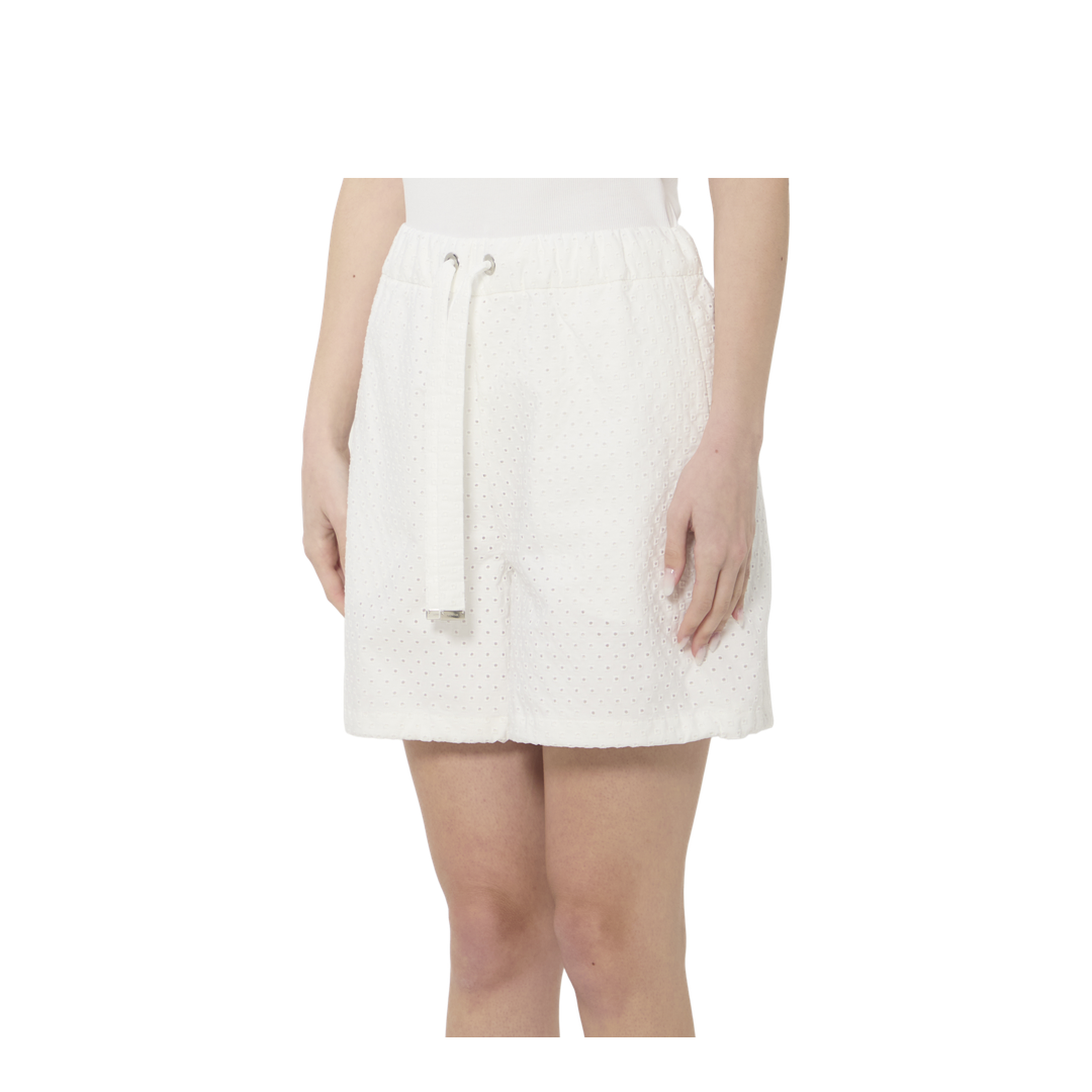 MAYFEYR - Moncler - Cotton Poplin And San Gallo Shorts - L10932B00010597LQ001