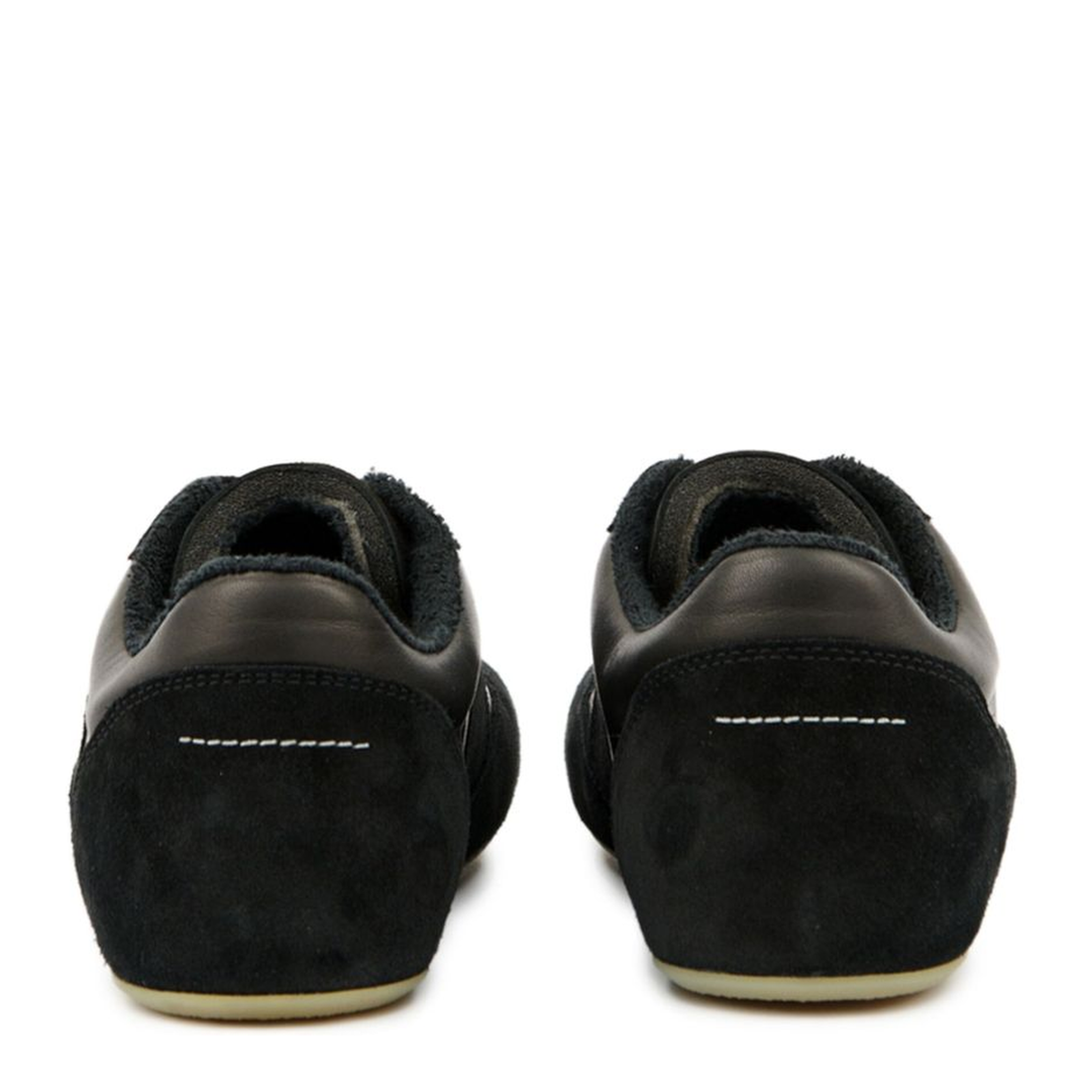 Calf Leather Slim Sneakers