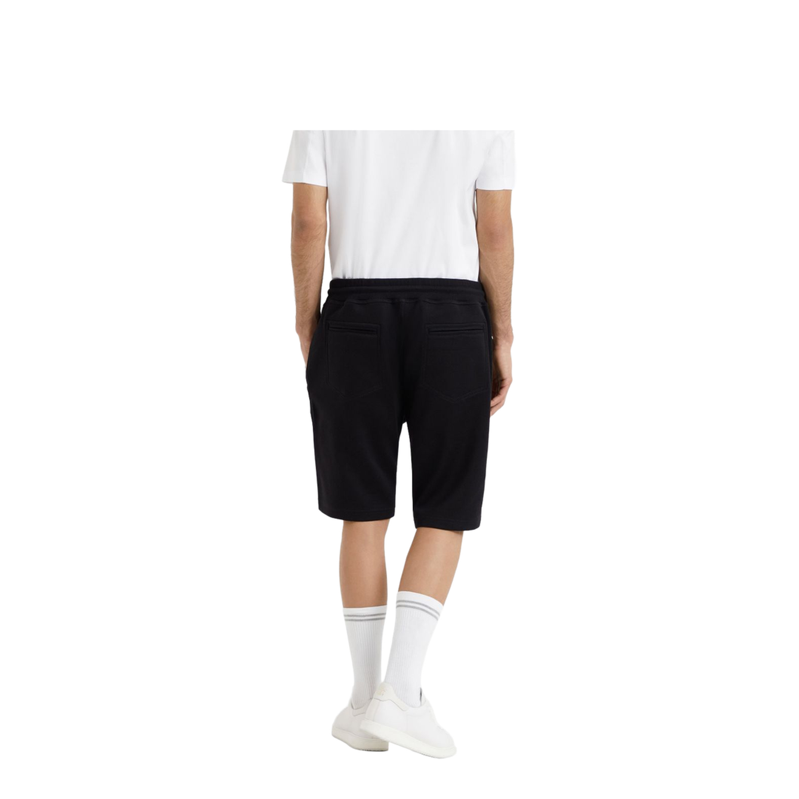 Cotton Blend Bermuda Shorts