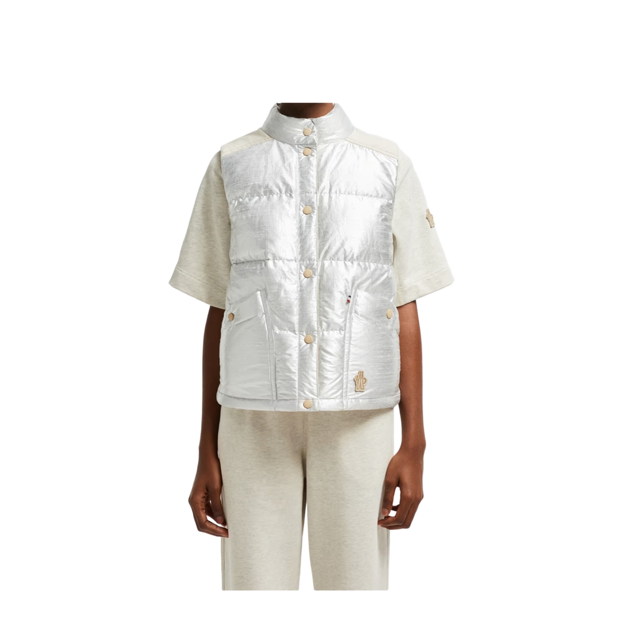 Pinchot Lamé Down Gilet