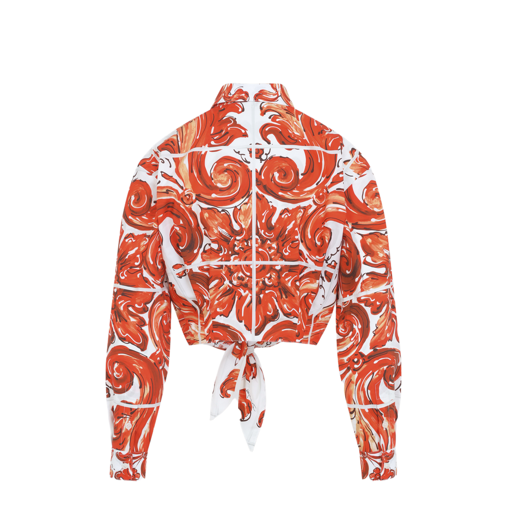 MAYFEYR - Dolce & Gabbana - Popeline Maiolica Shirt - F5S65TGDDRD