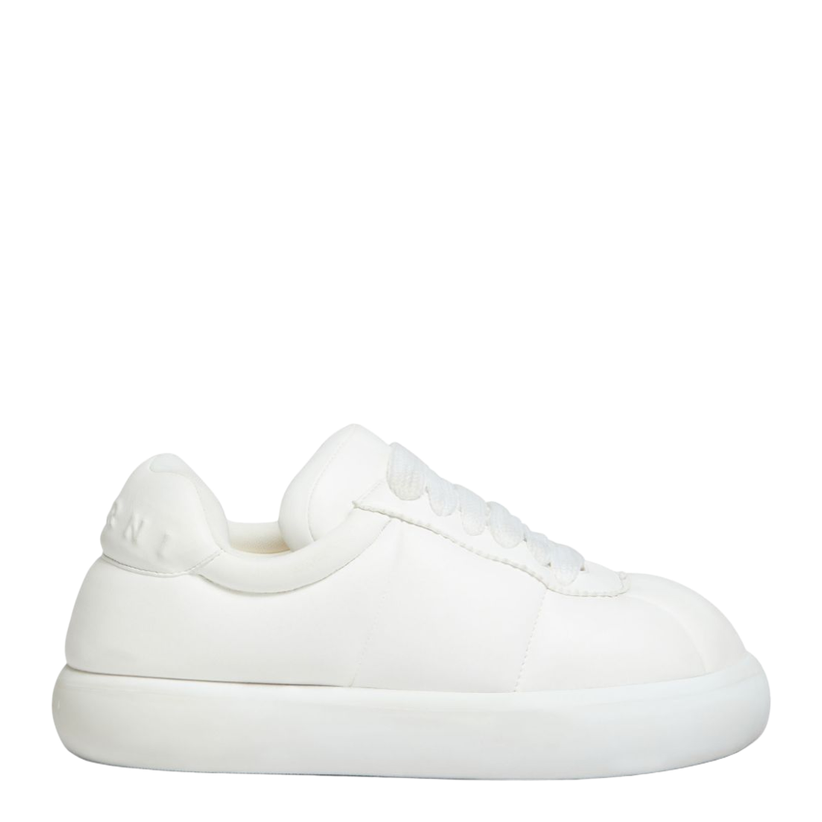 White Leather BigFoot 2.0 Sneaker