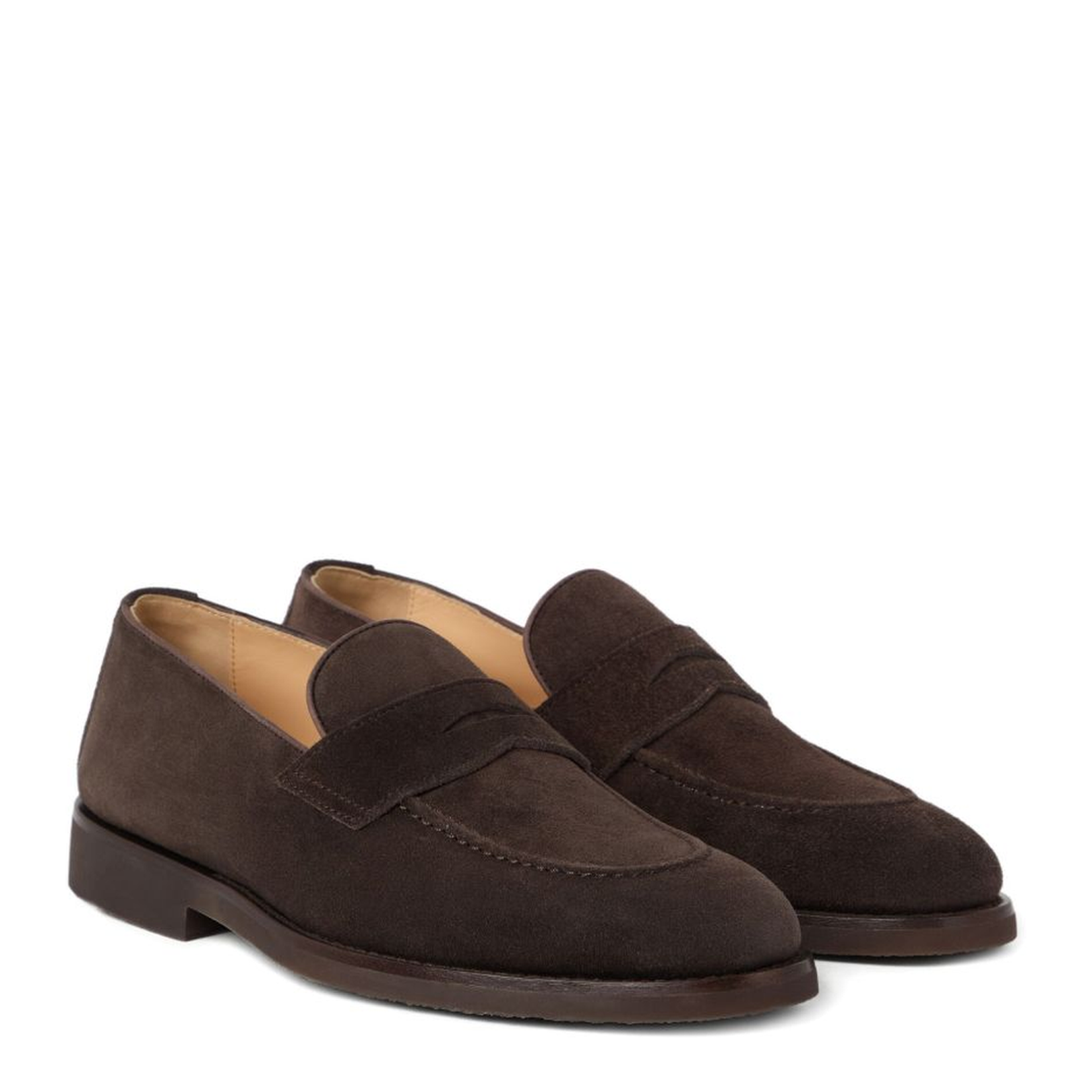 Suede Leather Loafers